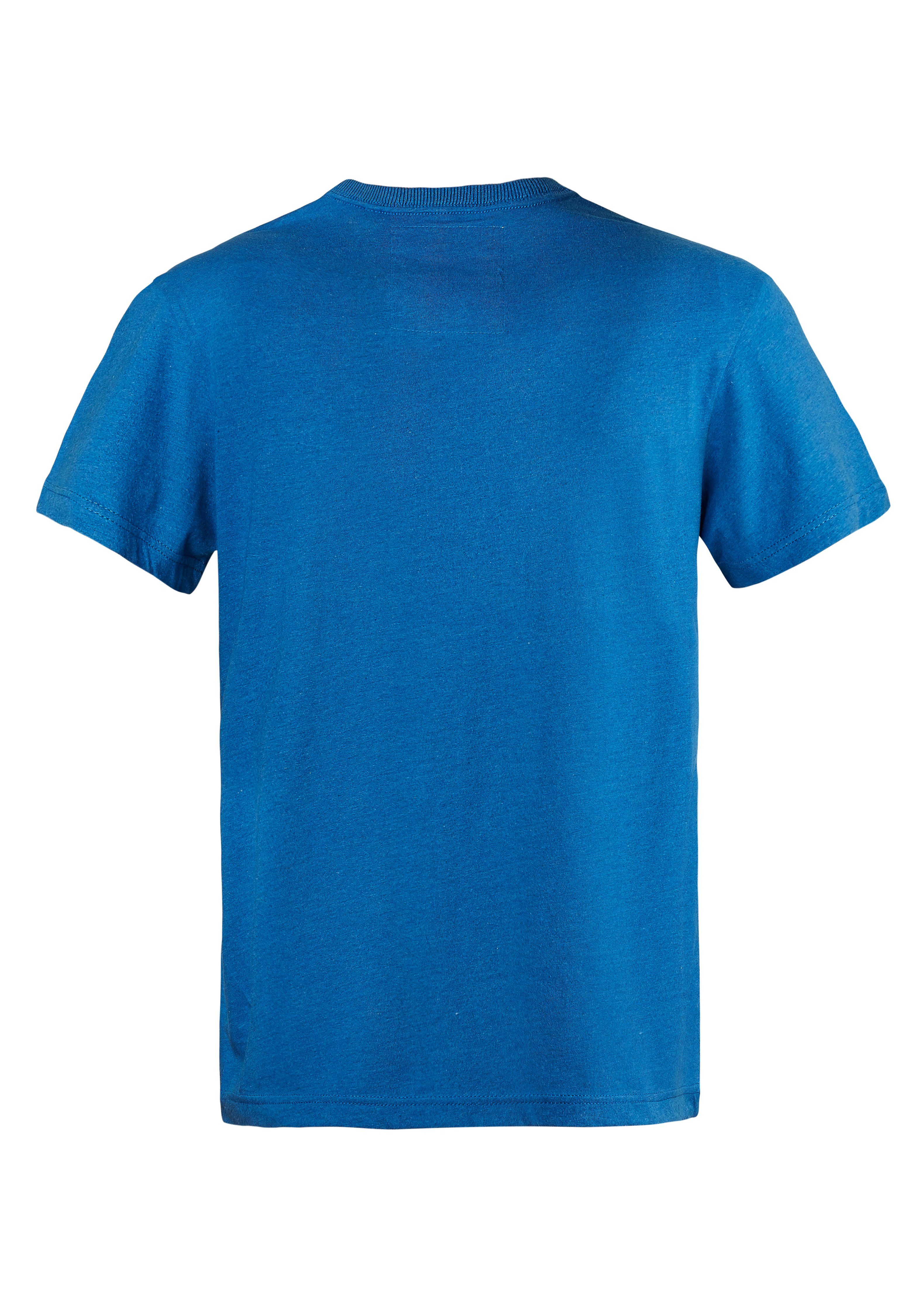 Sport royale blue T-Shirt 060 60 mel. SIOUX Cordon