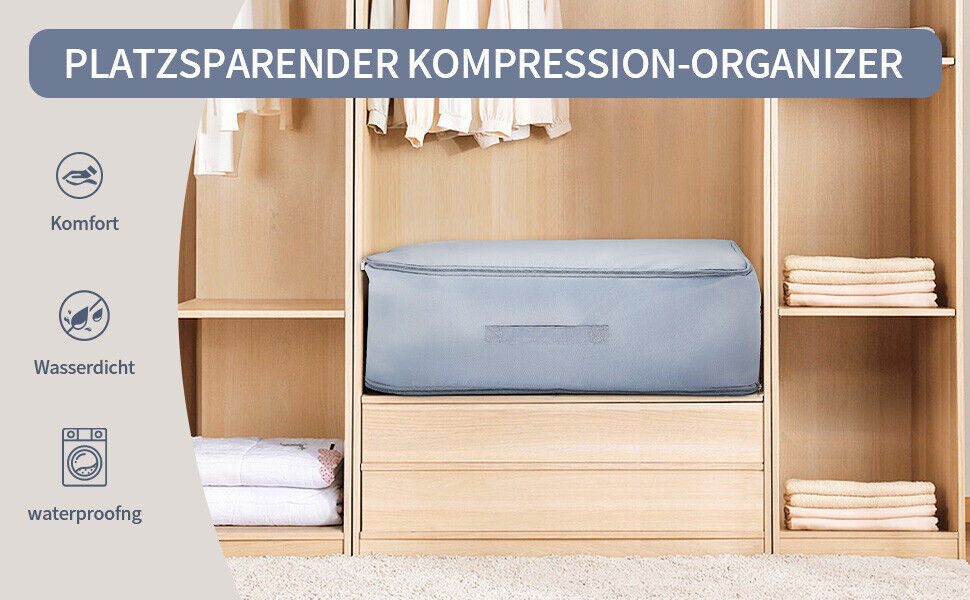 Youyijia Aufbewahrungstasche Platzsparender Komprimierender Organizer(XL)