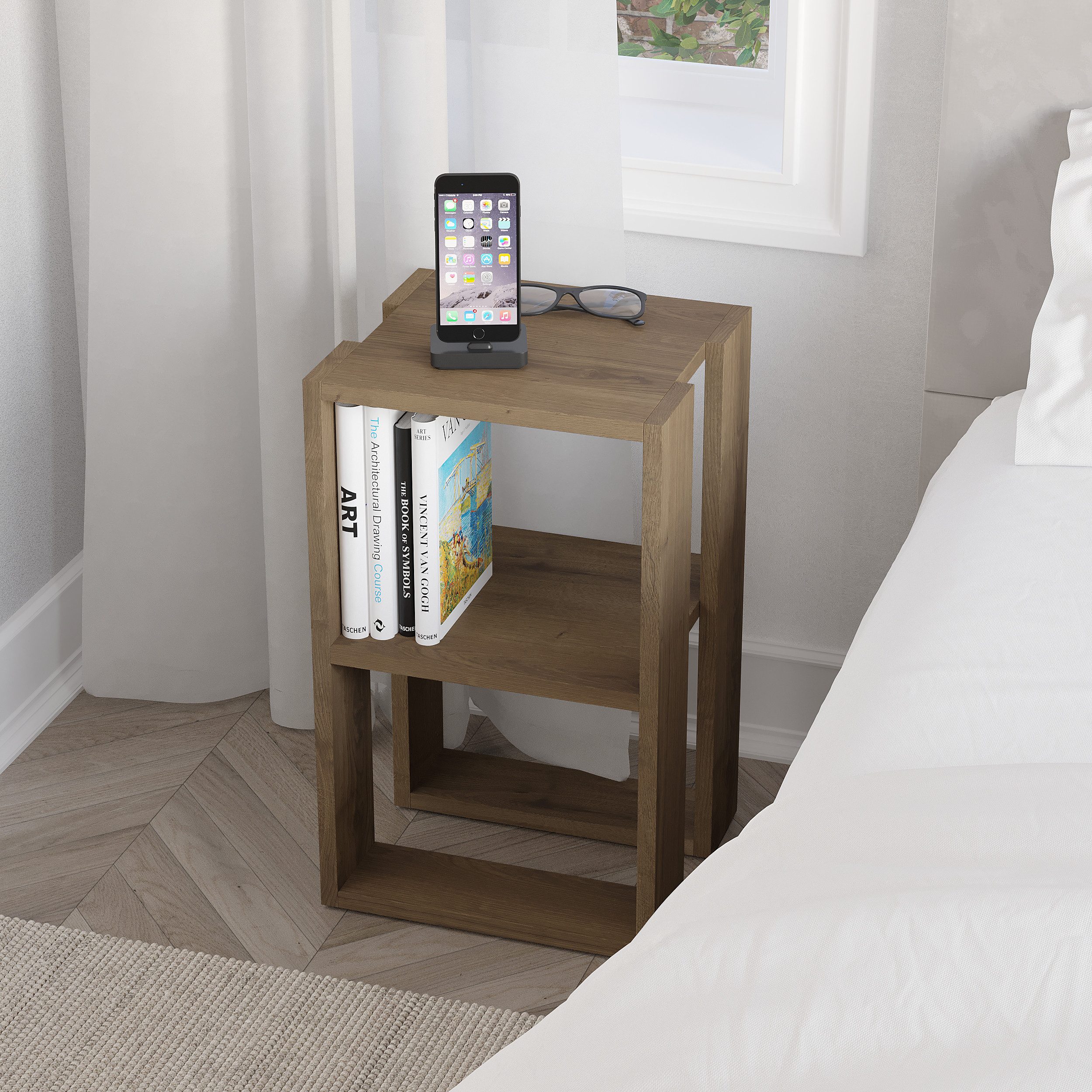 Decortie Nachttisch Lonie, Modern Nachttisch, Schlafzimmermöbel, günstig online kaufen