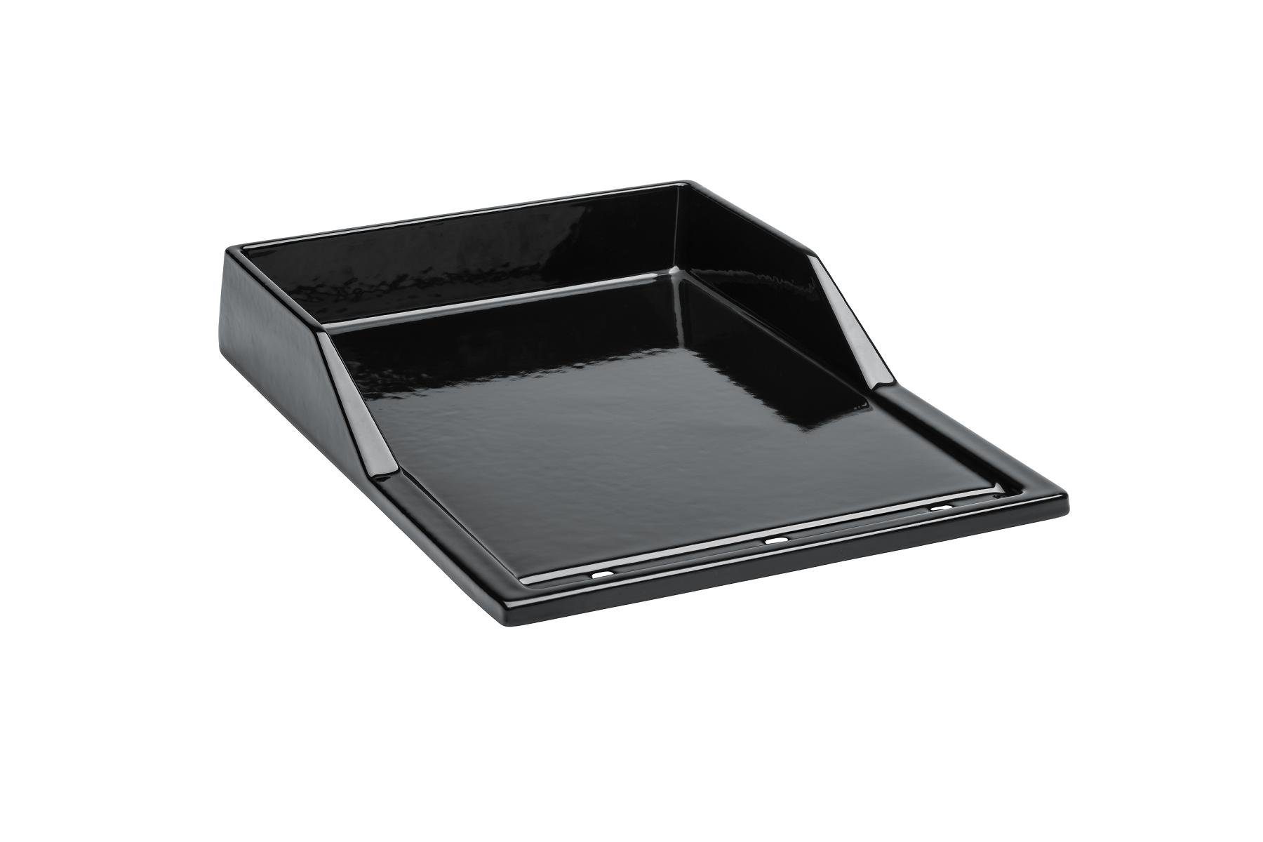 CHEF CUISINE International Grillplatte Plancha Platte 6,3kg Gusseisen 41 x 24 cm (1-St), Rechteckige Form nutzt die Fläche auf dem Grill bestmöglich aus