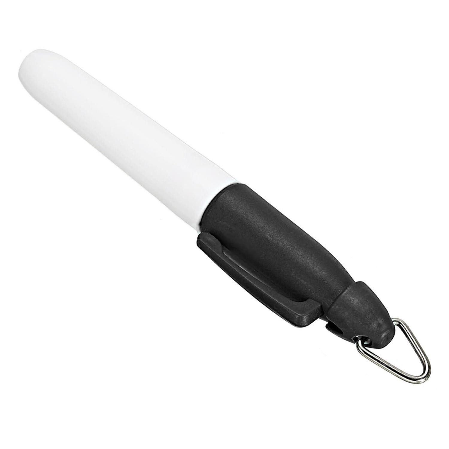 LuxusKollektion Permanentmarker Mini Permanent Marker Schwarz Schlüsselanhänger-Clip