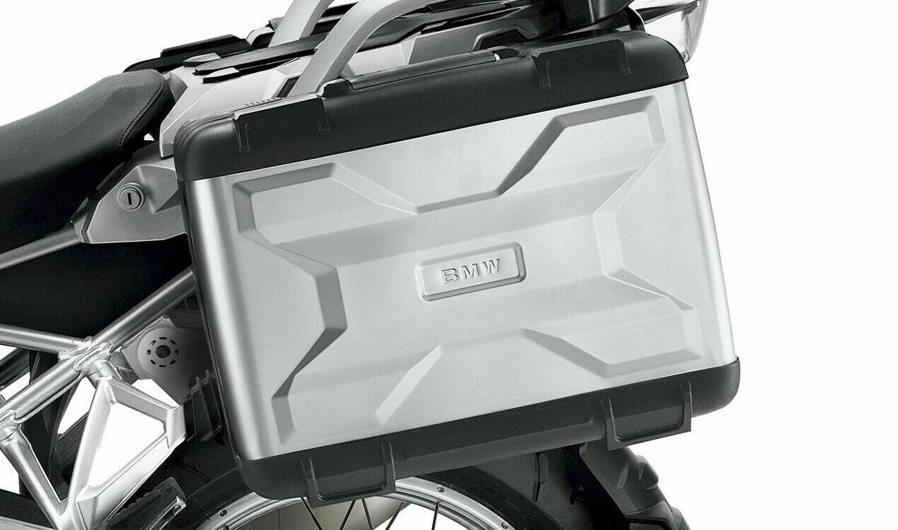 BMW Koffer BMW Motorrad Variokoffer-Set Silber R1200GS R1250GS Schließzylinder | Koffer