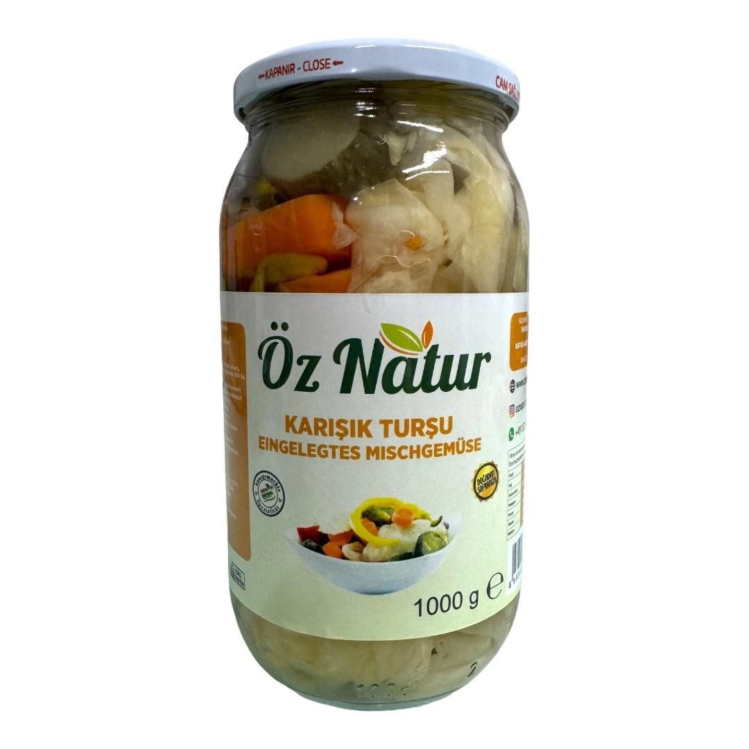 Öz Natur Применитьgericht, Antep Gemischtes Mischgemüse 1kg