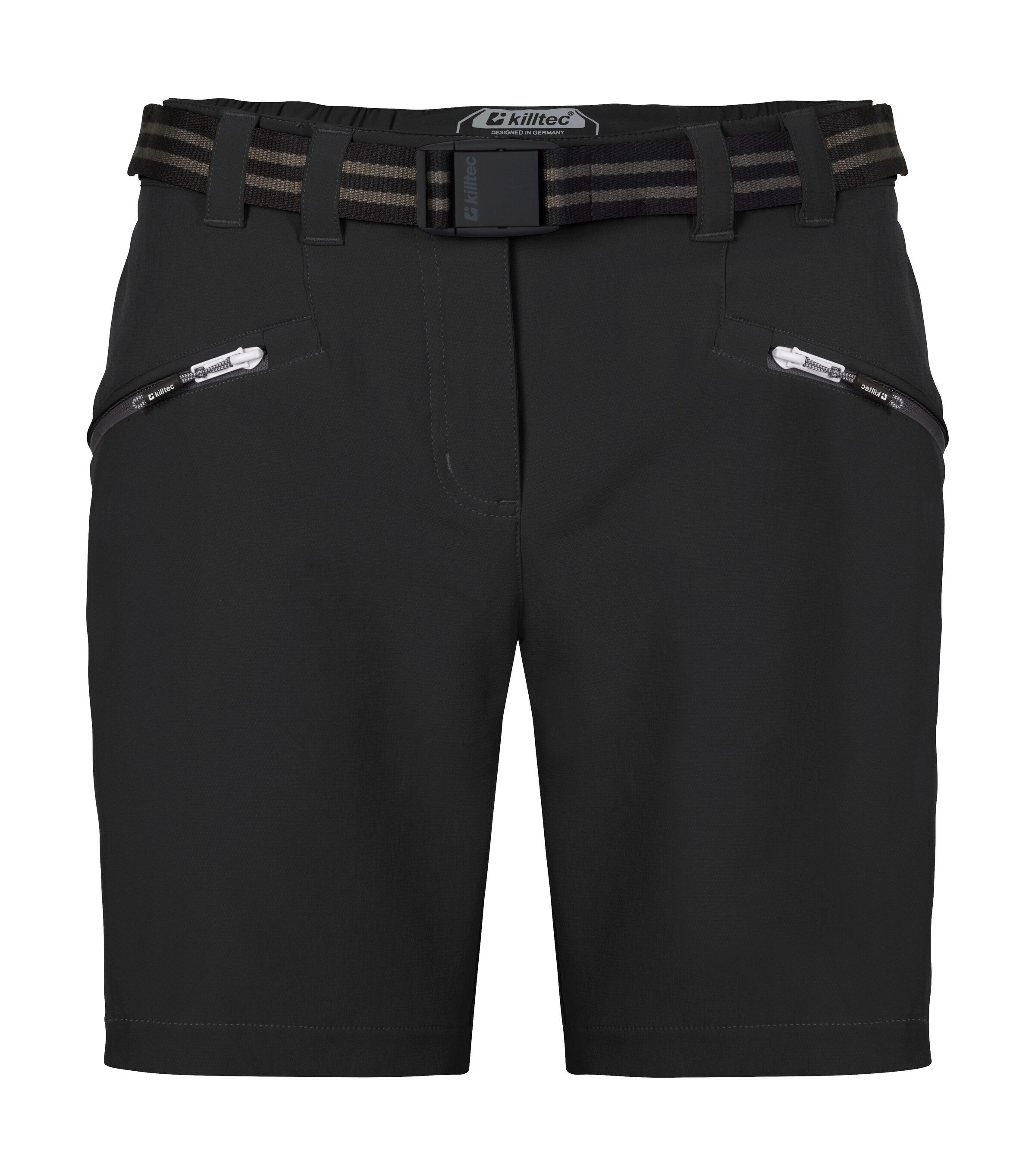 Killtec Bermudas KOS 19 WMN BRMDS wasserabweisend, schnelltrocknend, Stretch-Material, inkl. Gürtel
