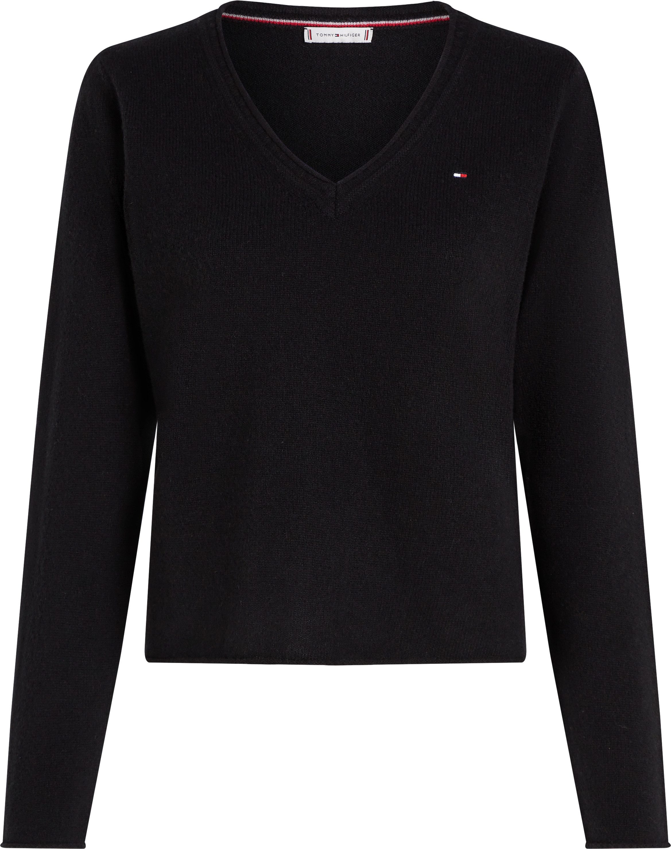 Tommy Hilfiger Strickpullover SOFT WOOL V-NK günstig online kaufen