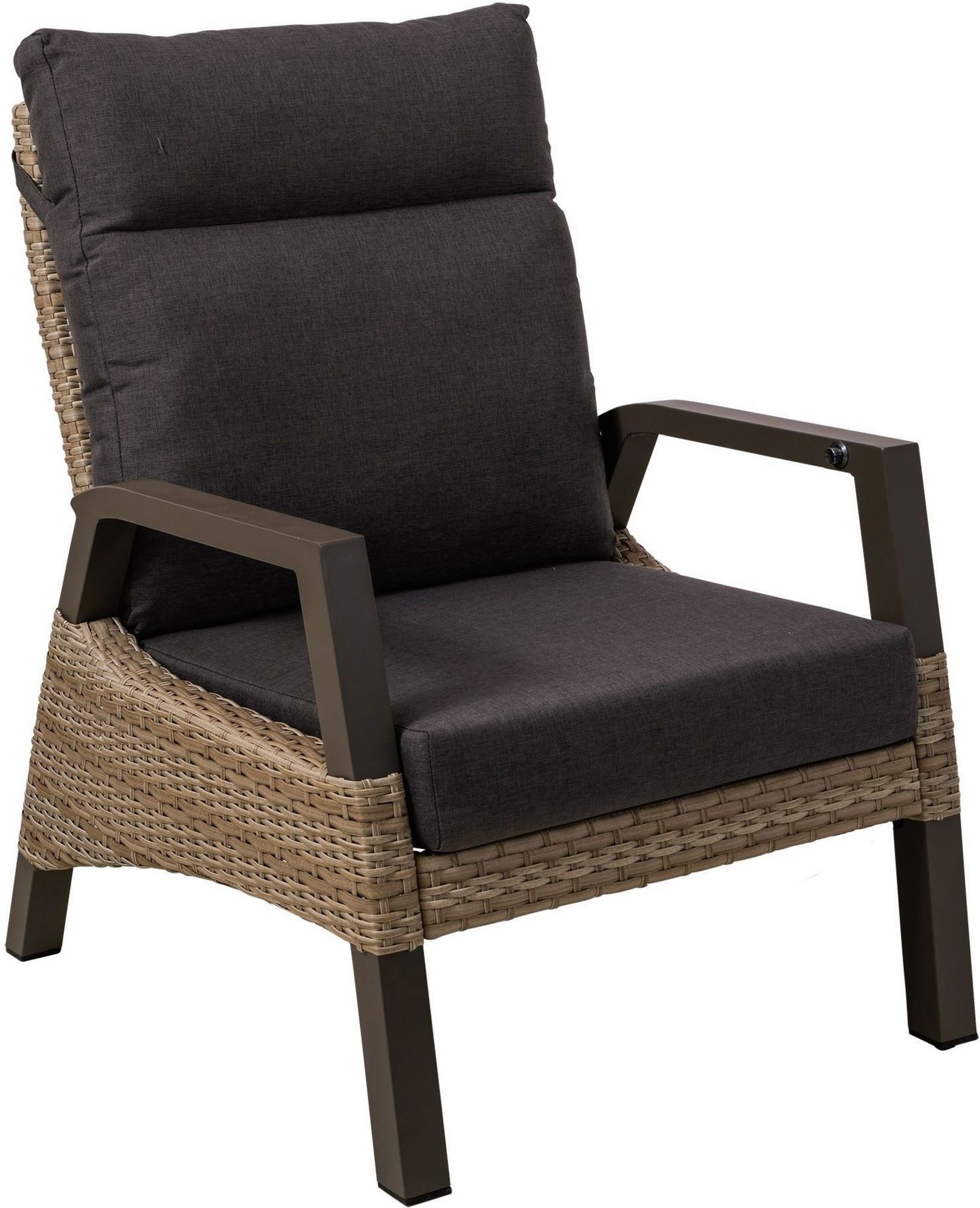 Lesli Living Loungesessel Lesli Living Loungesessel Treviso Mountain taupe/beige