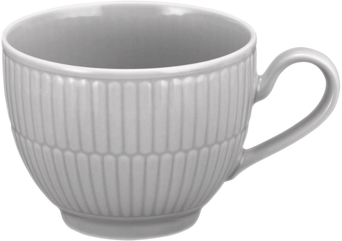Seltmann Weiden Tasse Amina, 1-tlg., Porzellan, Kaffeetasse aus Porzellan mit Relief