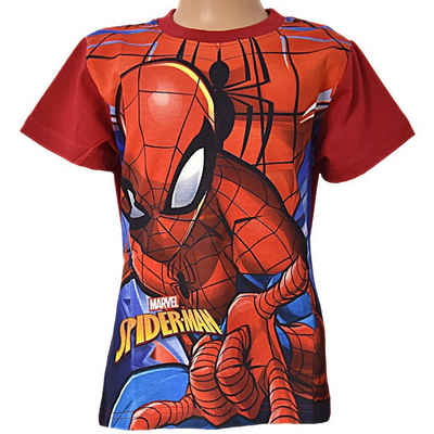 Spiderman T-Shirt Jungen kurzarm Shirt Gr. 98- 128 cm