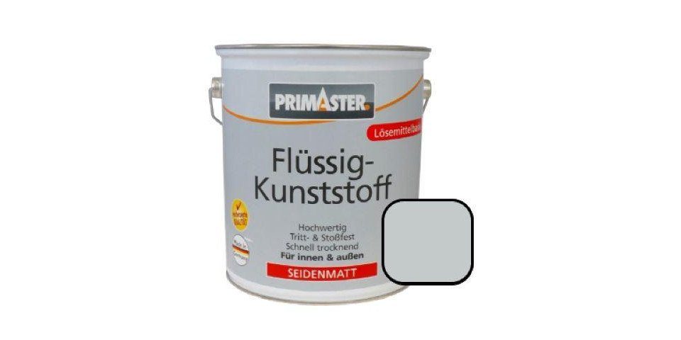 Primaster Acryl-Flüssigkunststoff Primaster Premium Flüssigkunststoff RAL 7035 2,5 L | Bodenbeschichtungen