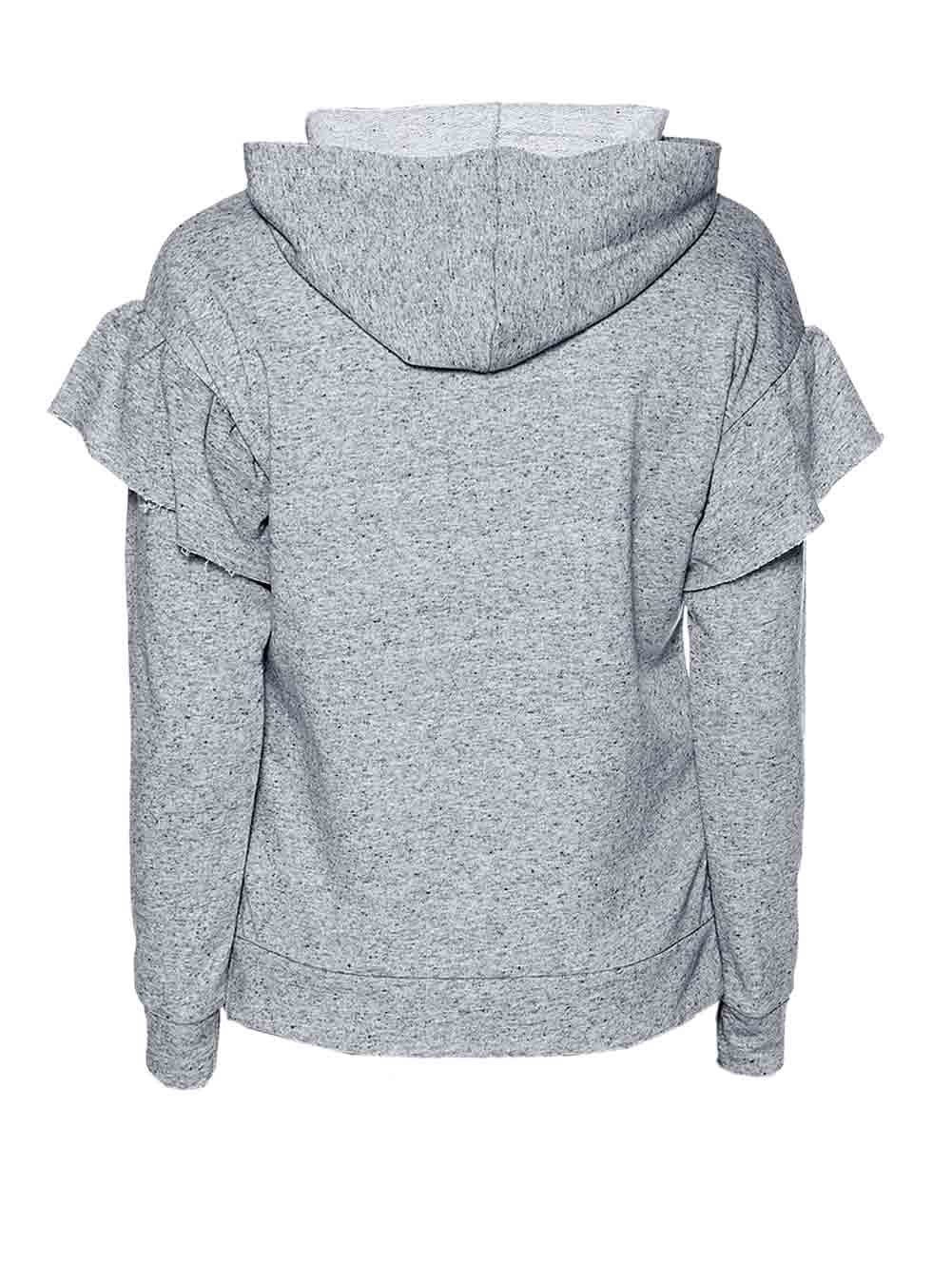 »Fejabo«, LTB Marken-Sweatshirt Damen grau-melange LTB Kapuzensweatshirt