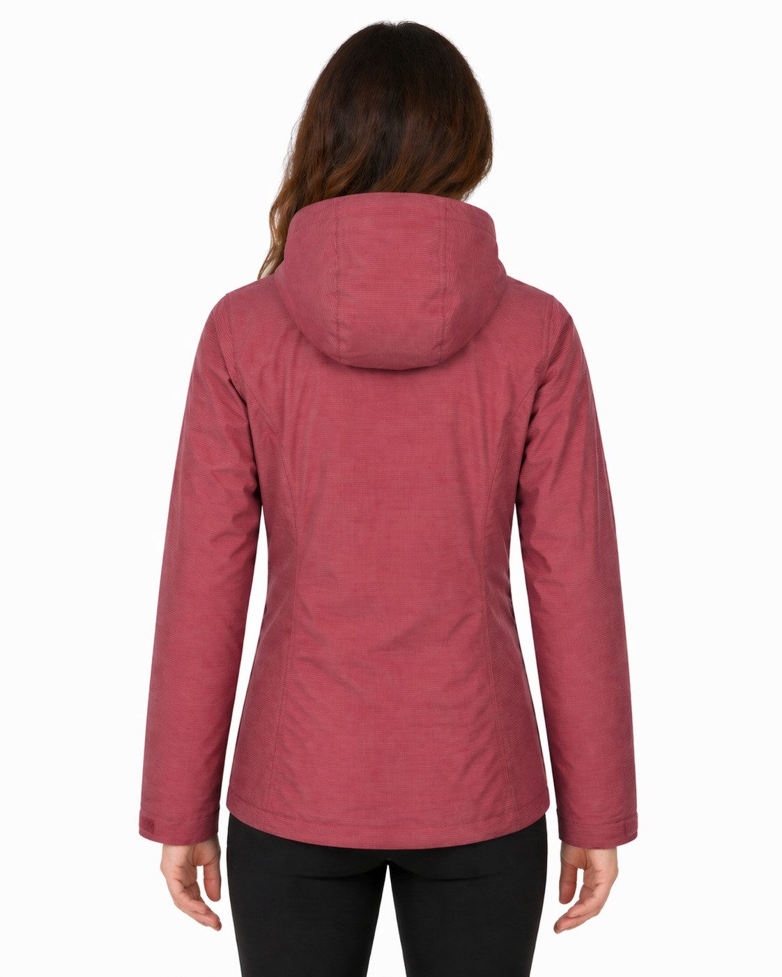 DEPROC Active Outdoorjacke LAVAL WOMEN Funktionsjacke, Wanderjacke, Regenjacke abnehmbare Kapuze