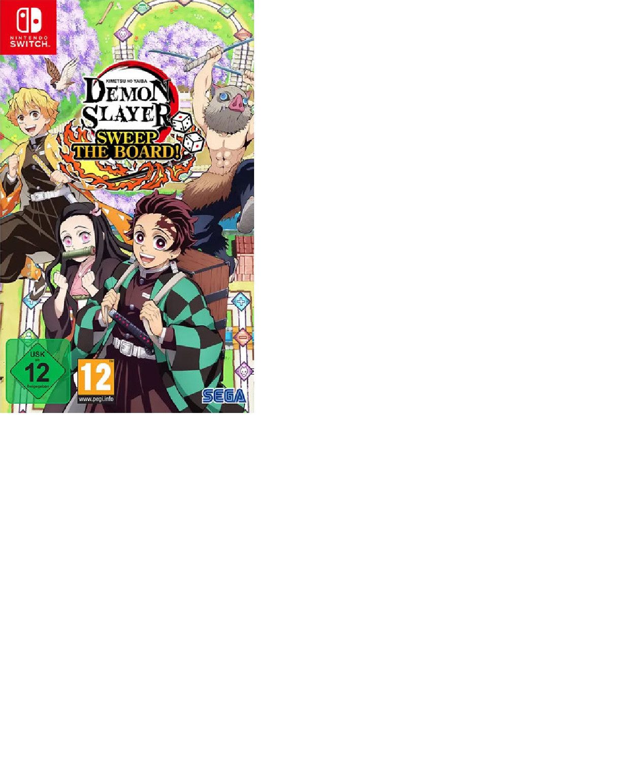 Demon Slayer -Kimetsu no Yaiba- Sweep the Board! (Switch)