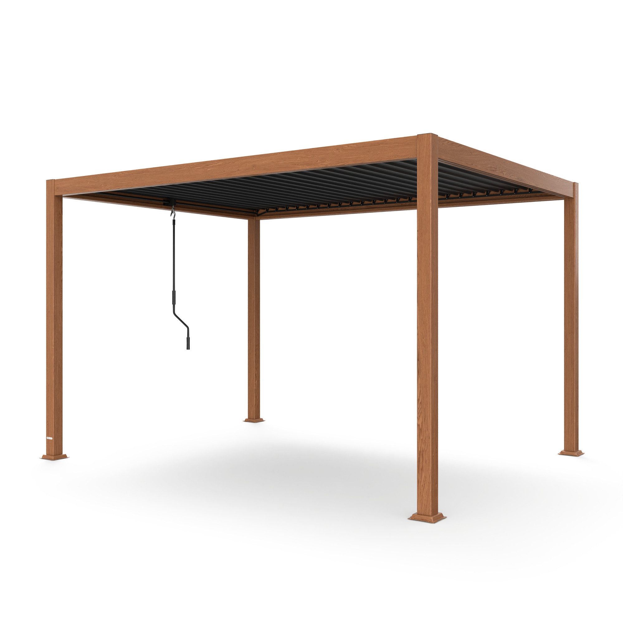 blumfeldt Pavillon LuminaHaven, (Set), Gartenpavillon Outdoor Garten UV-Schutz 250x300x400 cm