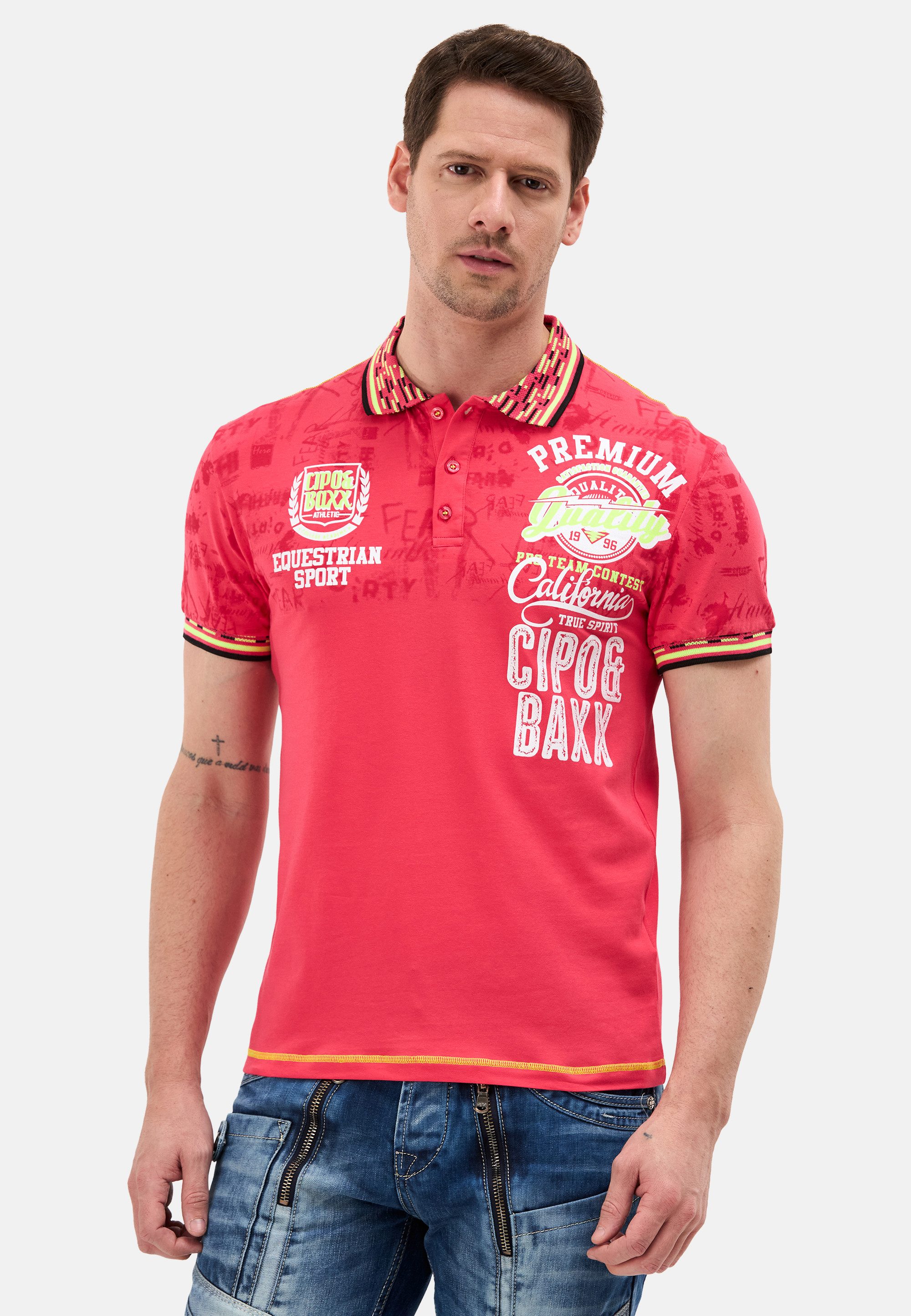 Cipo & Baxx Poloshirt günstig online kaufen