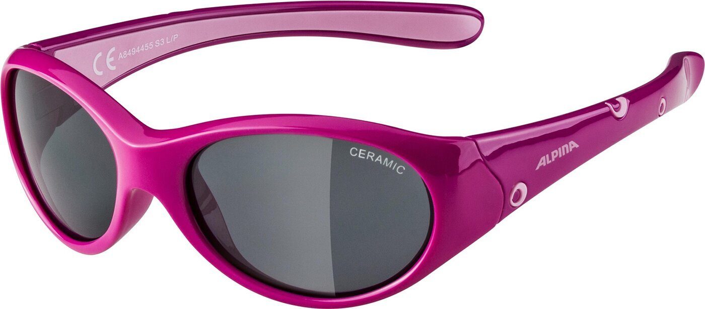 Alpina Sports Sonnenbrille FLEXXY GIRL PINK-ROSE GLOSS