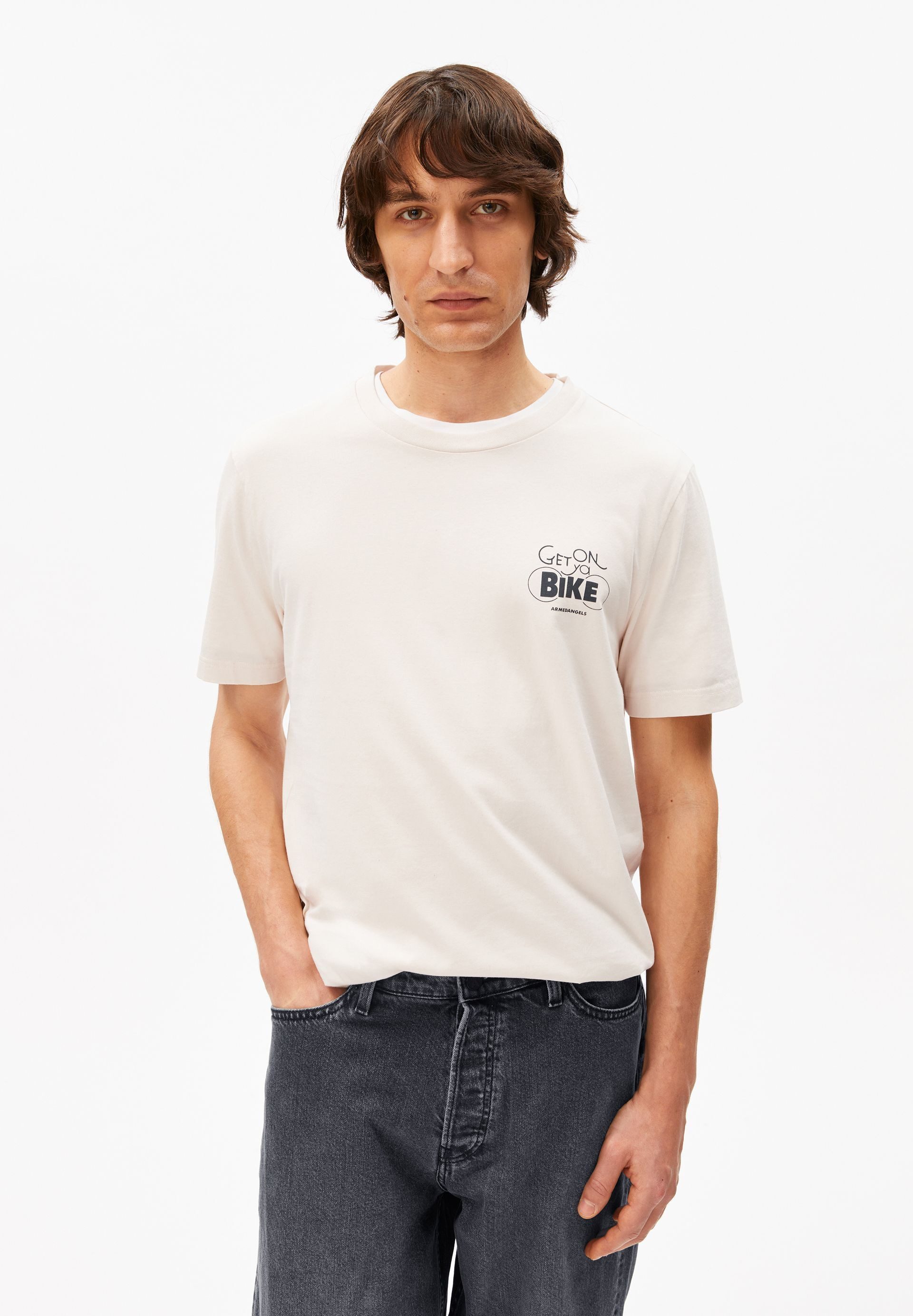 Print-Shirt JAAMES BIKE T-Shirt aus Bio-Baumwolle