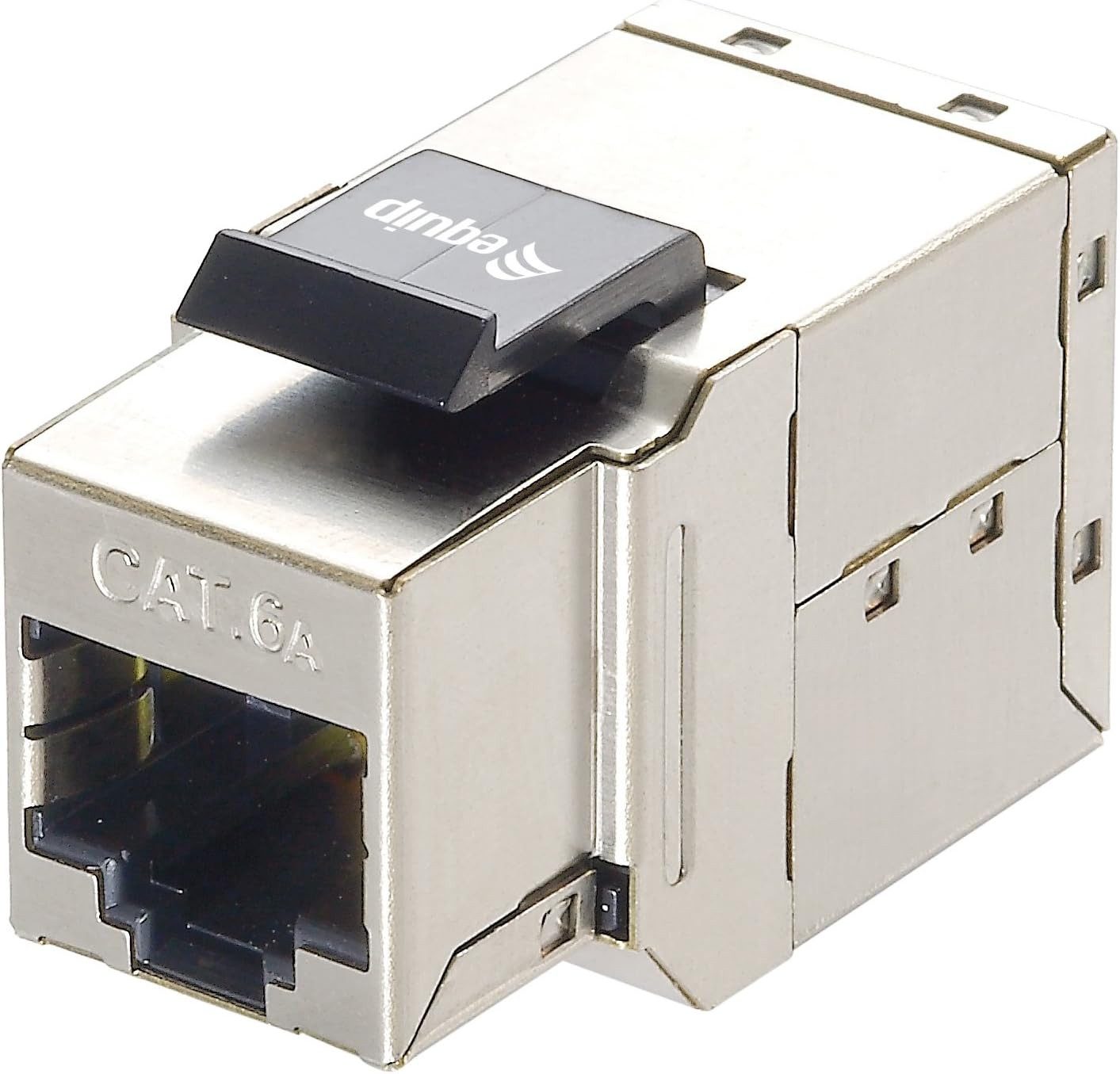 equip Keystone Inline-Koppler 2x RJ45 Cat.6a, 8er Packung Netzwerk-Adapter