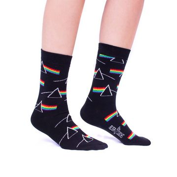 AlterSocks Freizeitsocken Lustige Socken Prisma Socken Damen & Herren Unisex Größe 36 – 45 (1 Paar)