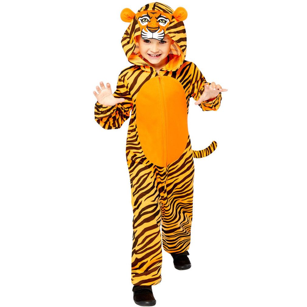 Kostüm Karneval Tiger Onesie 10-12 Jahre