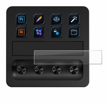 upscreen flexible Panzerglasfolie für Elgato Stream Deck +, Displayschutzglas, Schutzglas Glasfolie klar