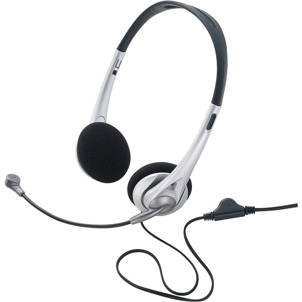 Renkforce Stereo Headset Kopfhörer (Lautstärkeregelung)