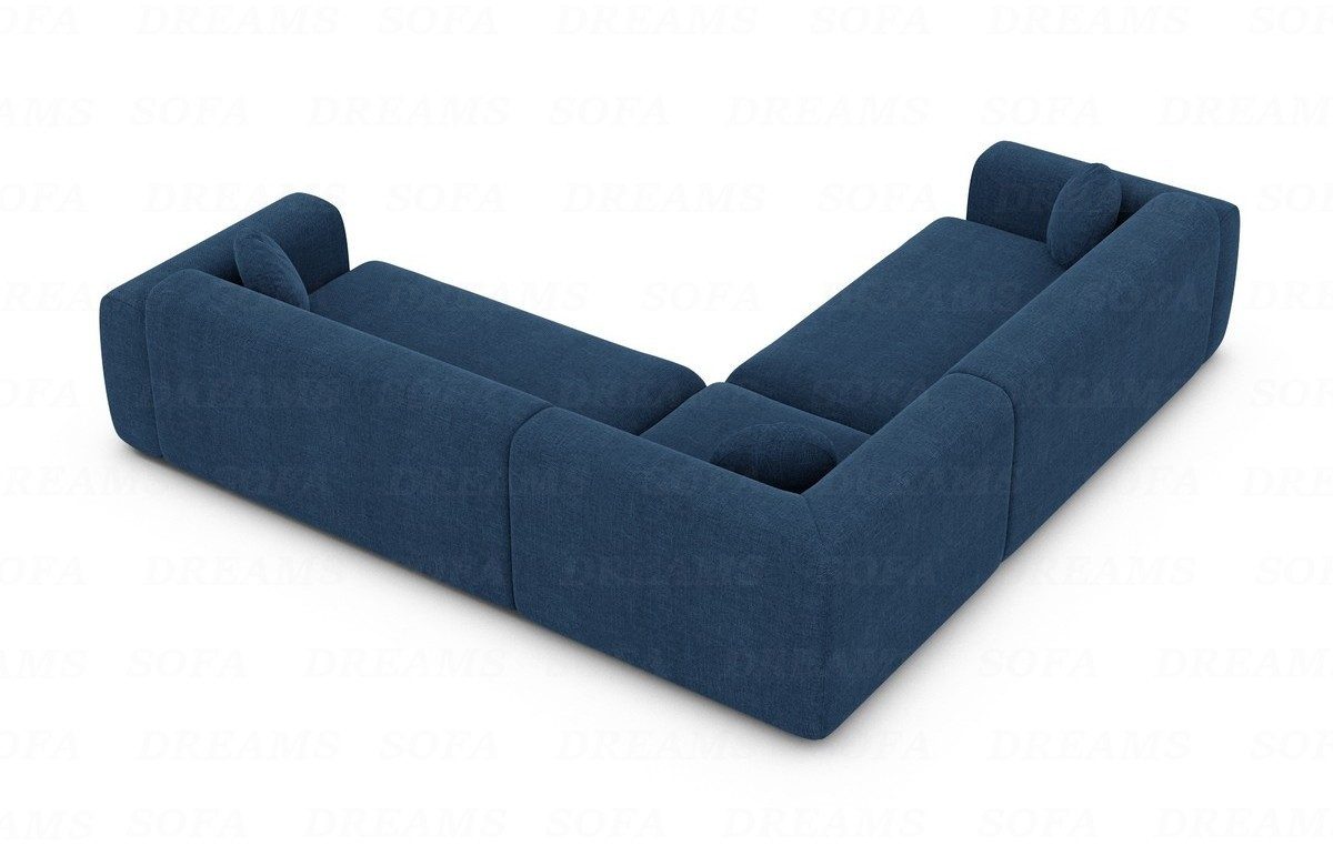Sofa Dreams Ecksofa Stoff Sofa Eckcouch Polster Ecksofa Cortegada L Form Stoff, Lounge-Sofa