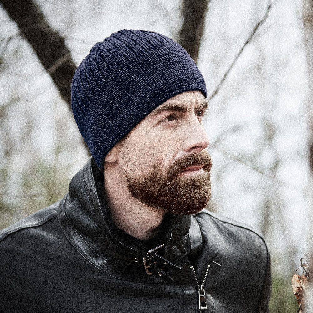 CAPO Strickmütze Rippenstrick, hoher Wollanteil, natürliche Thermoregulatio günstig online kaufen