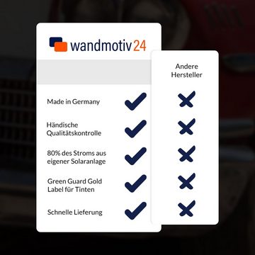 wandmotiv24 Türtapete Alter Sportwagen, glatt, Fototapete, Wandtapete, Motivtapete, matt, selbstklebende Dekorfolie