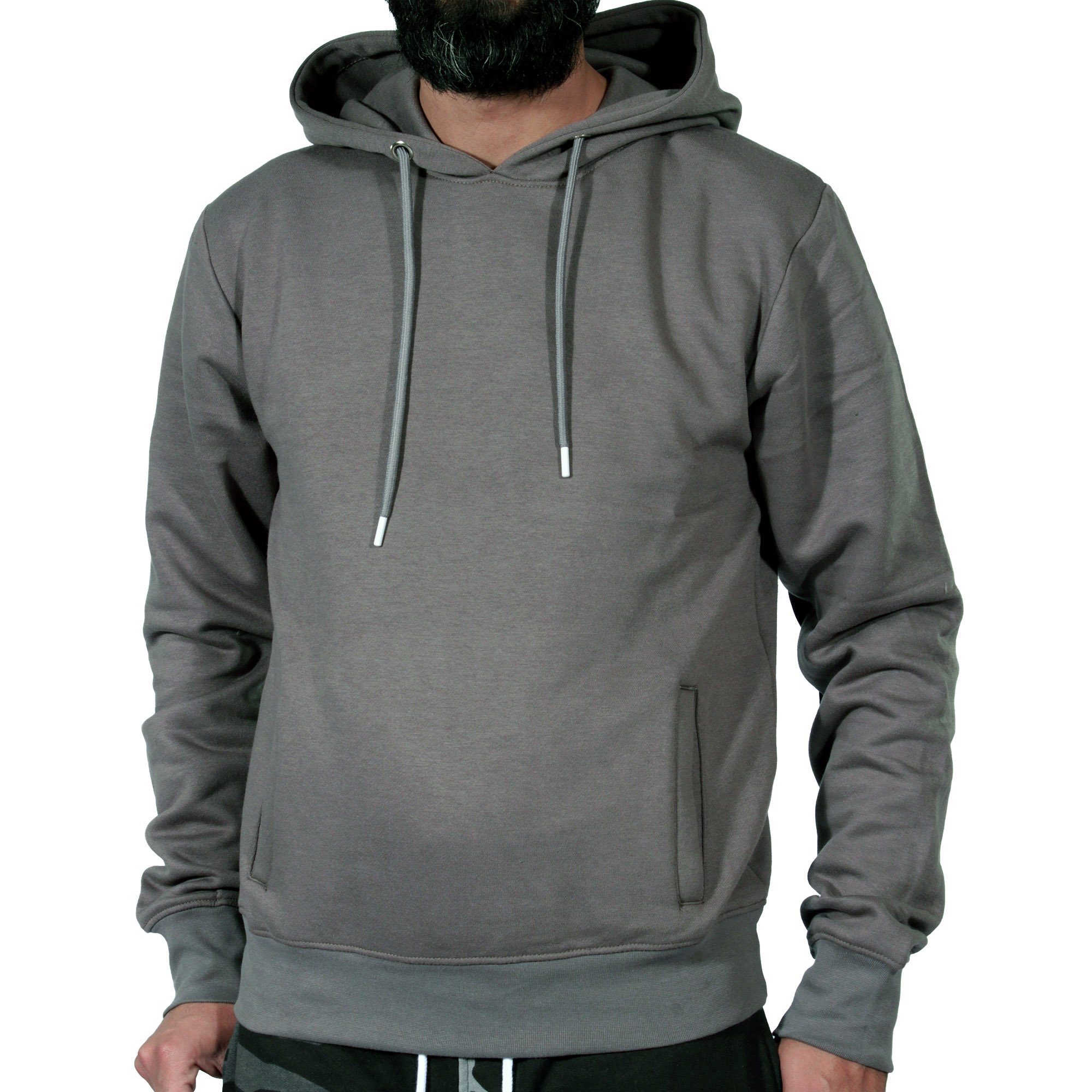 Banco Kapuzenpullover Pullover mit Kapuze Kängurutasche Hoodie Kapuzenpullo günstig online kaufen