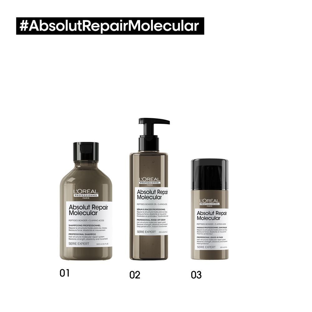 L'ORÉAL PROFESSIONNEL PARIS Haarserum Série Expert Absolut Repair Molecular Rinse-Off Serum 250 ml