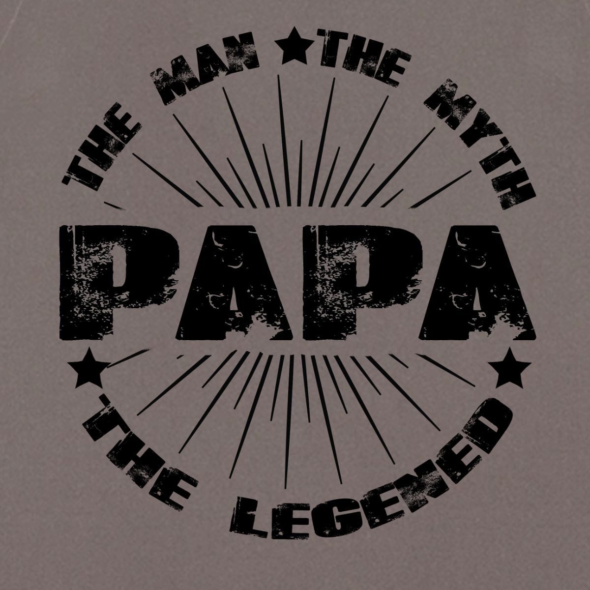Spreadshirt Kochschürze Papa The Man The Myth The Legend Kochschürze, (1-tlg)