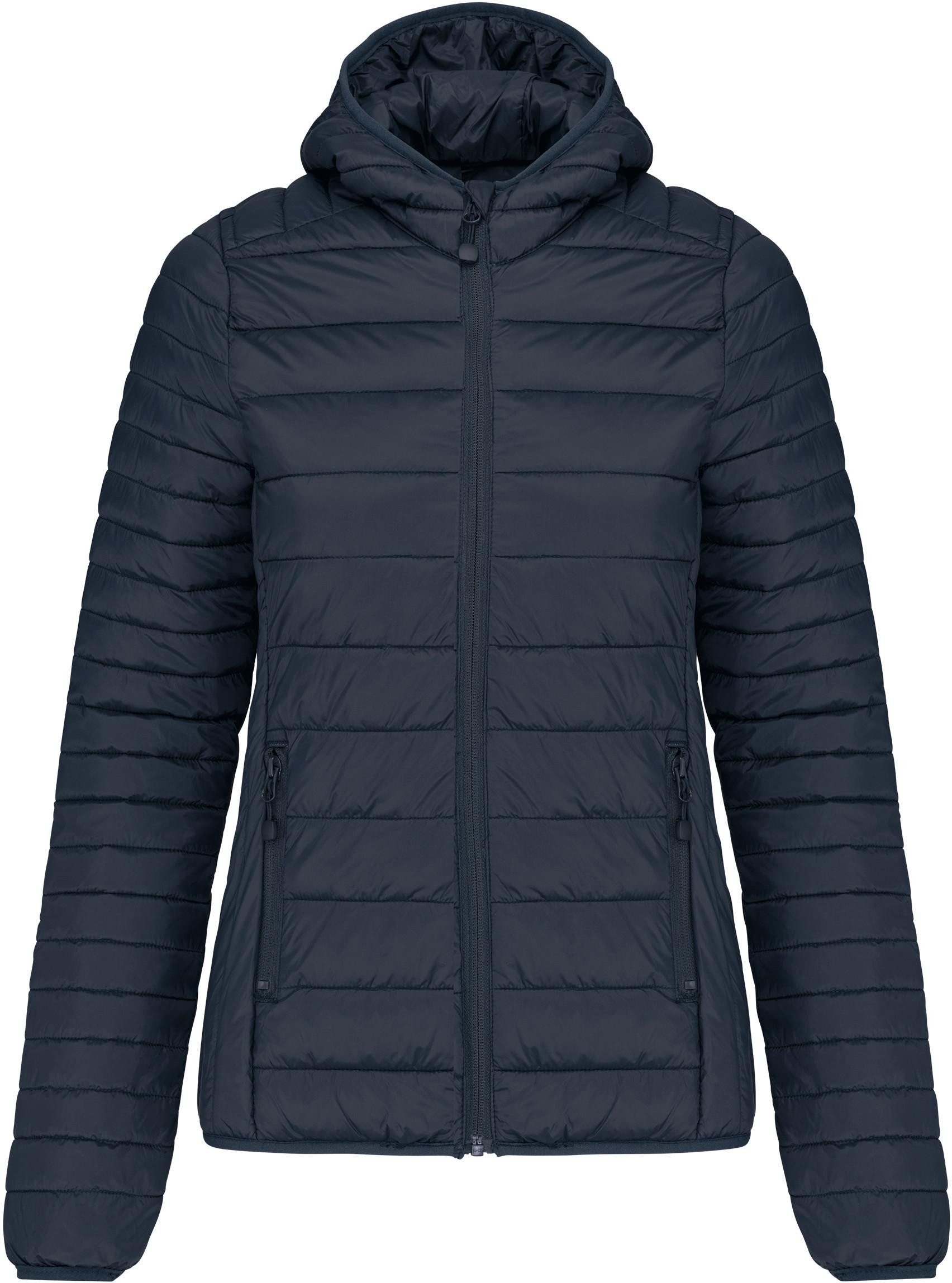Outdoorjacke Leichte Damen-Steppjacke mit Kapuze