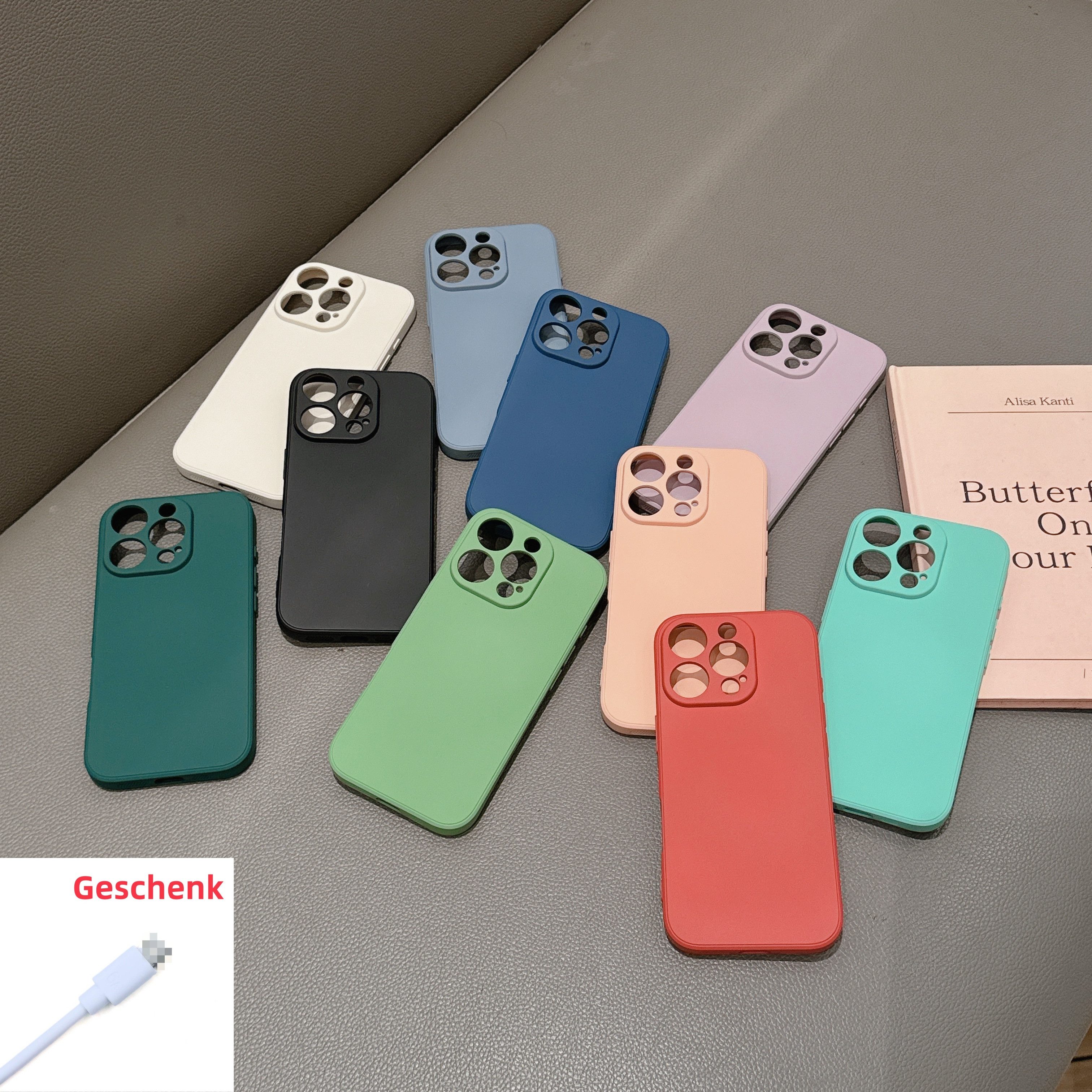 Innocase Handyhülle Handy Hülle Schutzhülle Case Cover Etuis für iPhone Modelle