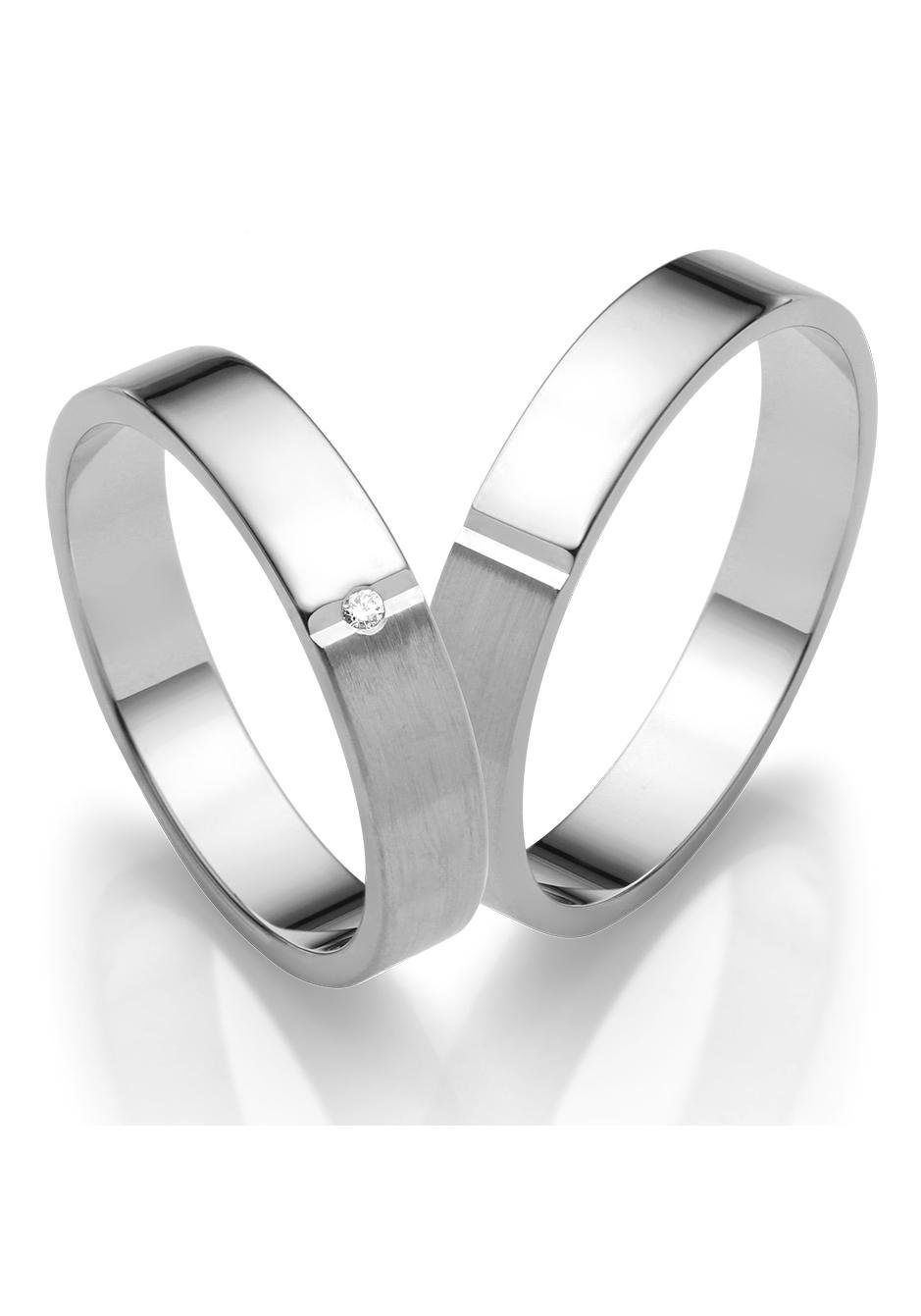 Trauring Schmuck Geschenk Gold 750 Hochzeit Ehering "LIEBE"