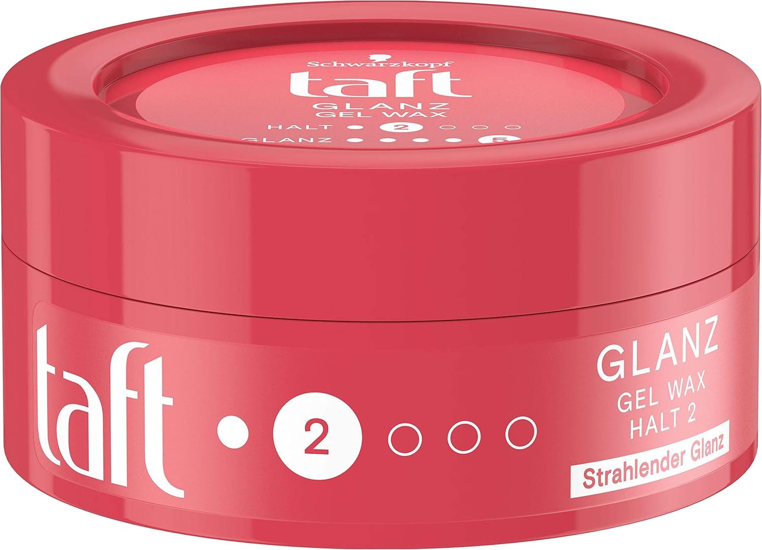 Styling-Creme Schwarzkopf taft Gel Wax 75ml Strahlender Glanz Halt Stufe 2 Glanz Stu