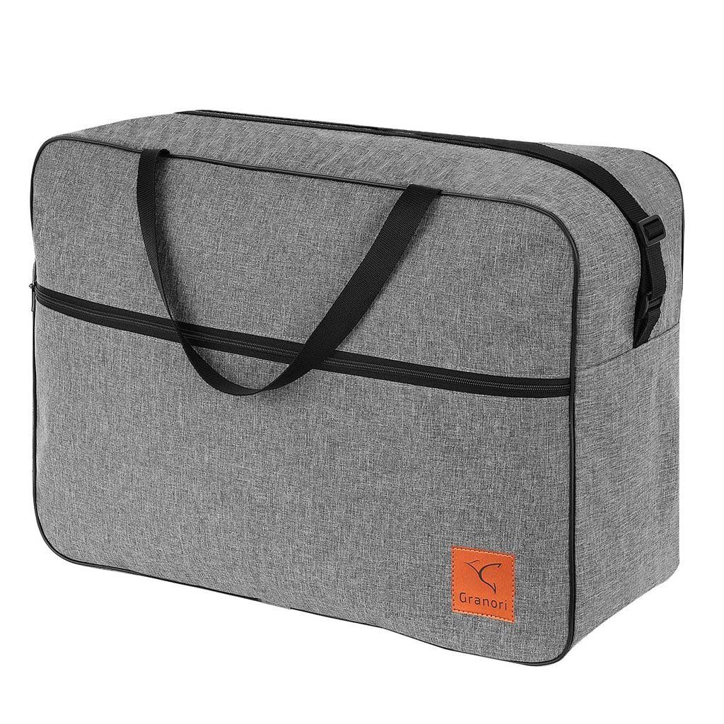 Reisetasche 55x40x20 cm großes Handgepäck mit Schultergurt – leicht & viel Platz