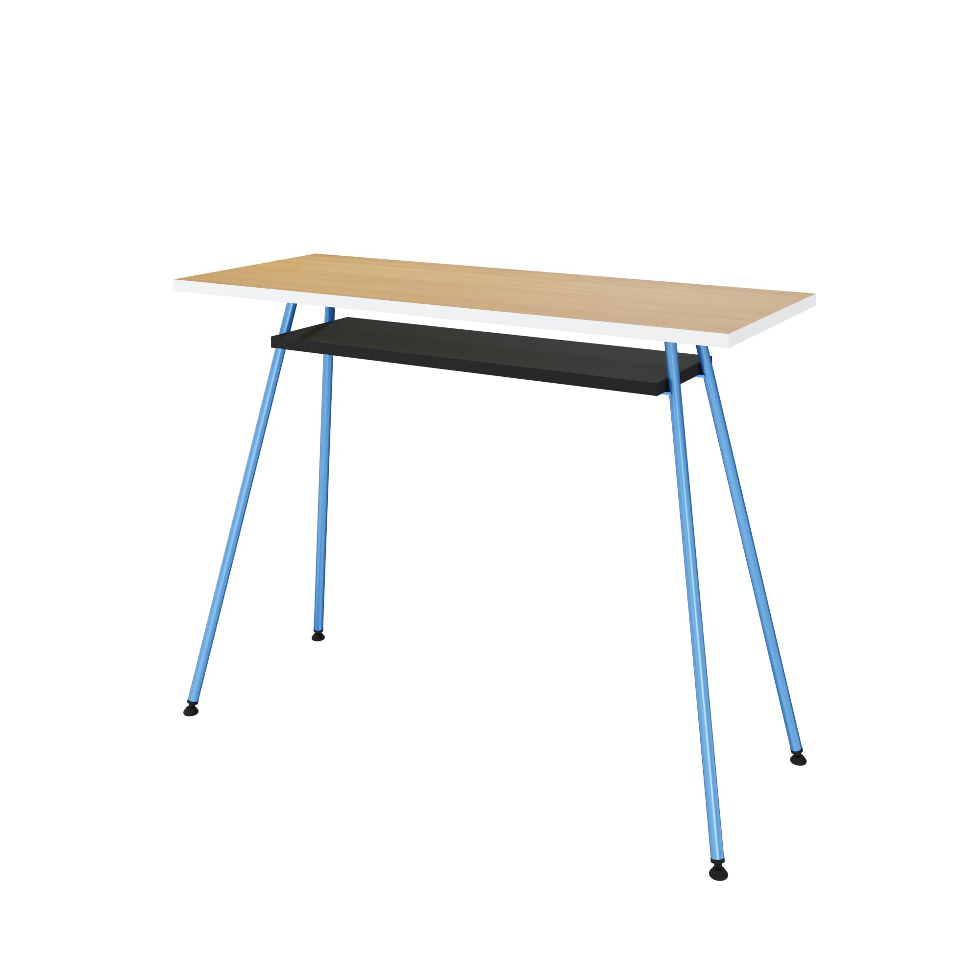 Schoko-Kirsche - Blue Levira Tisch, Computertisch, LEVIRA Home Kost Bürotisch, Schreibtisch, Computertisch Dash