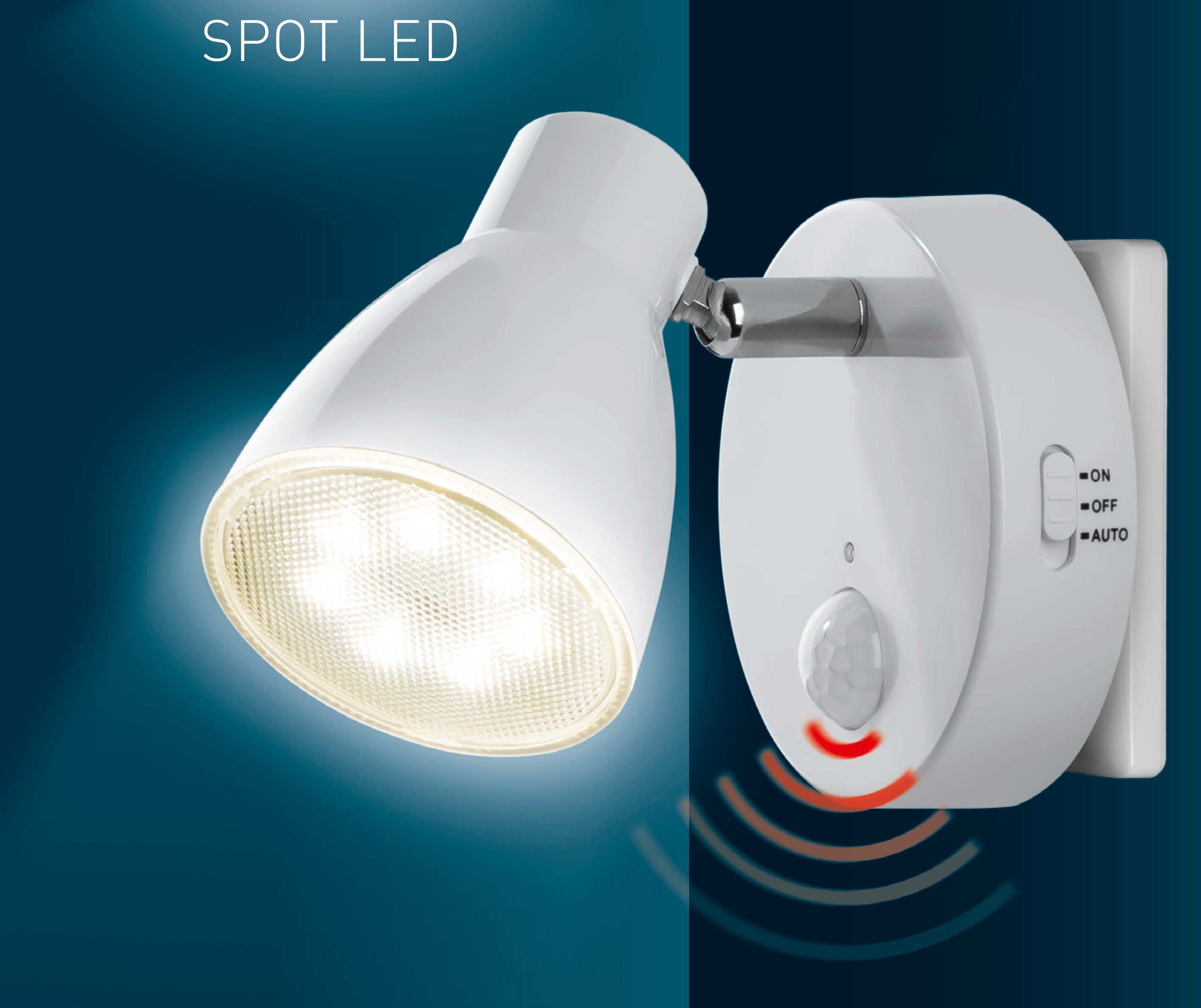 TRANGO LED Nachtlicht, Bewegungsmelder, 2635-016 LED Sensor Steckdosenlampe günstig online kaufen