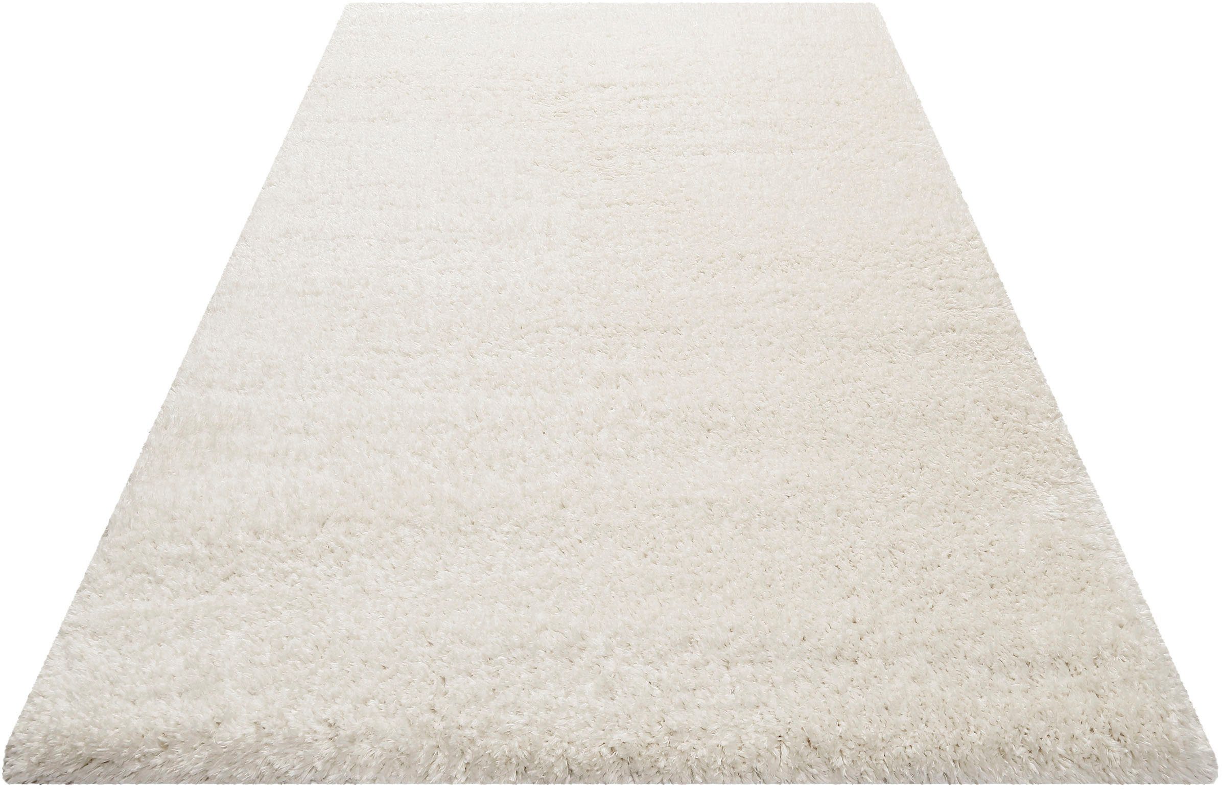 Wecon home Basics Hochflor-Teppich »Smilla«, rechteckig, 50 mm Höhe, Wohnzi günstig online kaufen