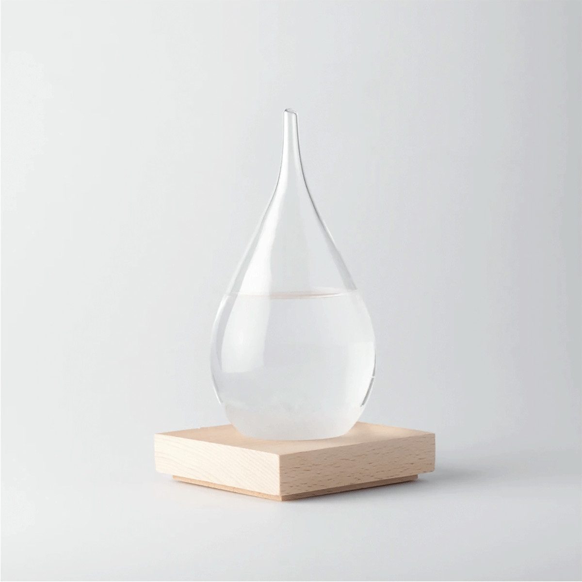 Dekoobjekt Astromedia Fitzroy Sturmglas, Tränenform