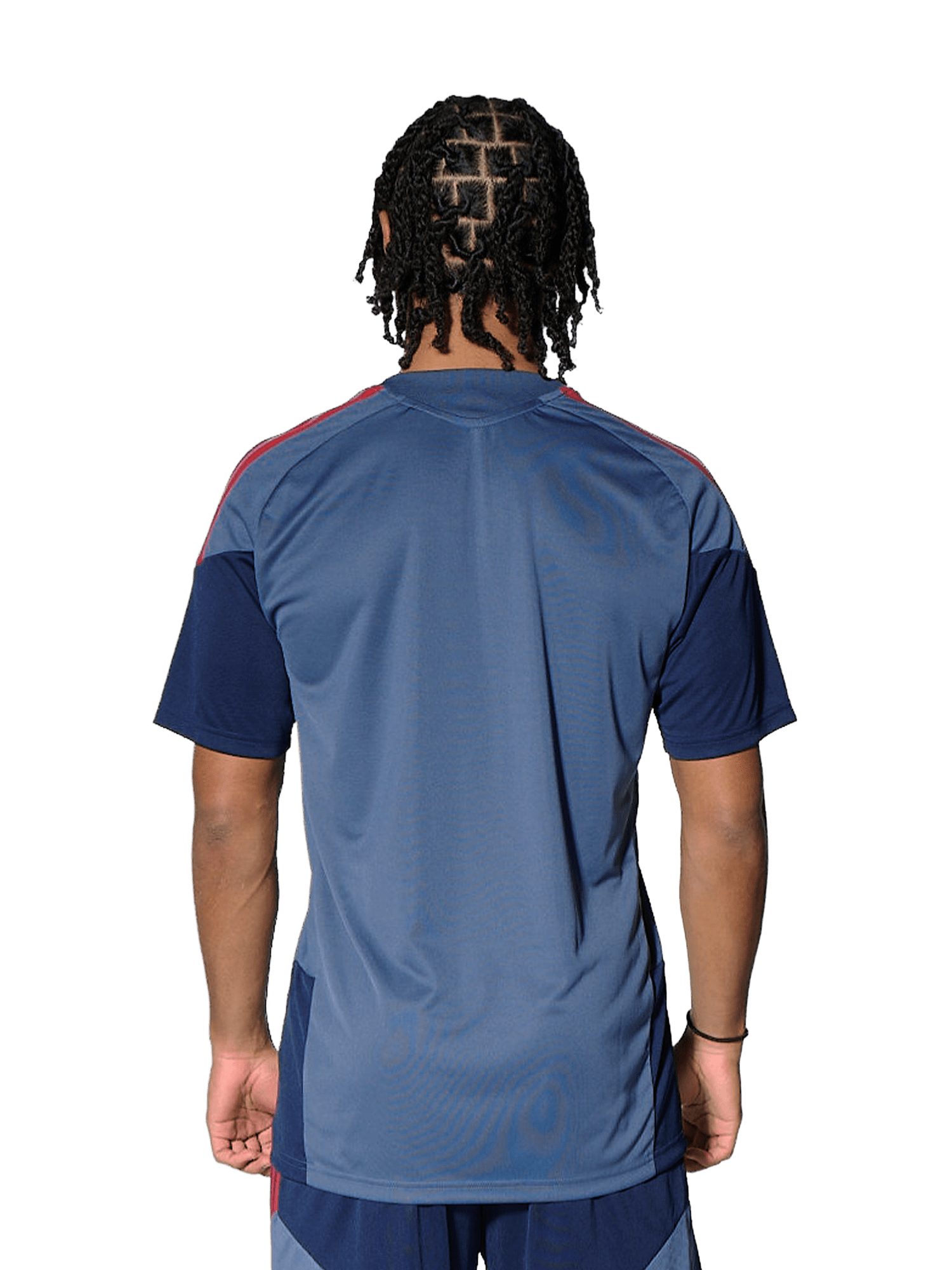 adidas Performance T-Shirt FC Bayern München, Trainingsshirt Teamline, Herren, Blau