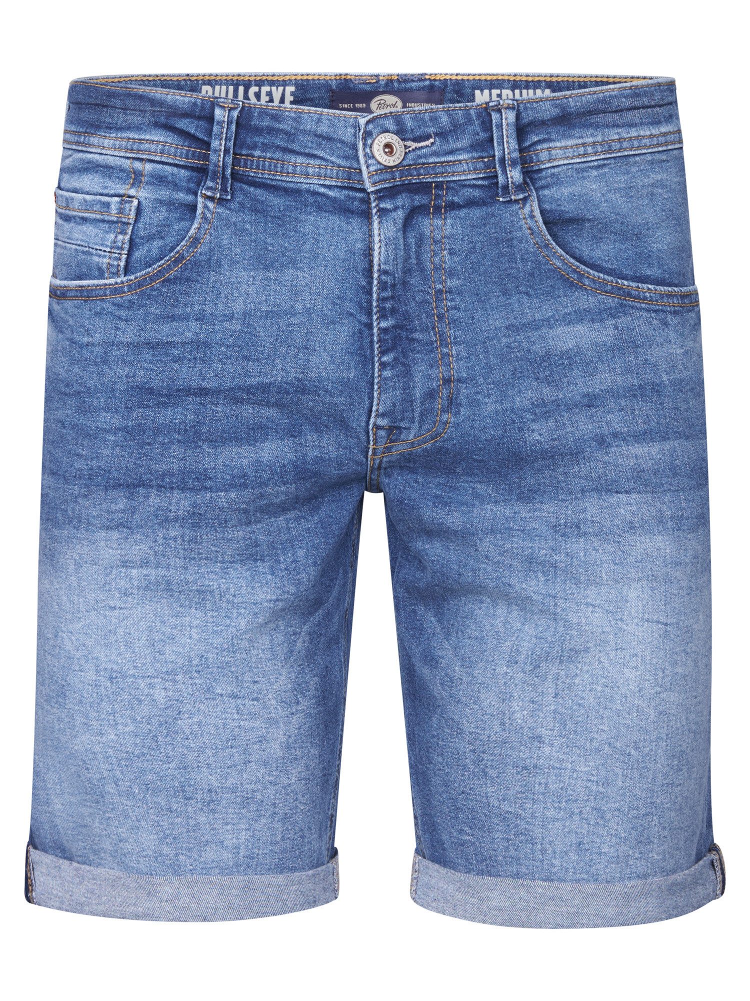 Petrol Industries Jeansshorts Bullseye Denim-Shorts Sail günstig online kaufen