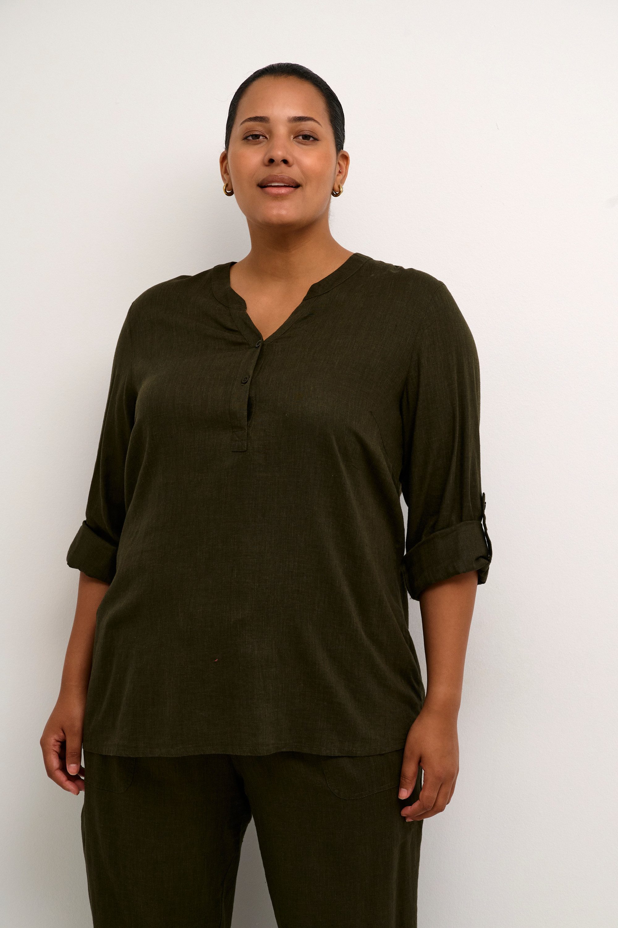 Langarmbluse Langarm-Bluse KCmille