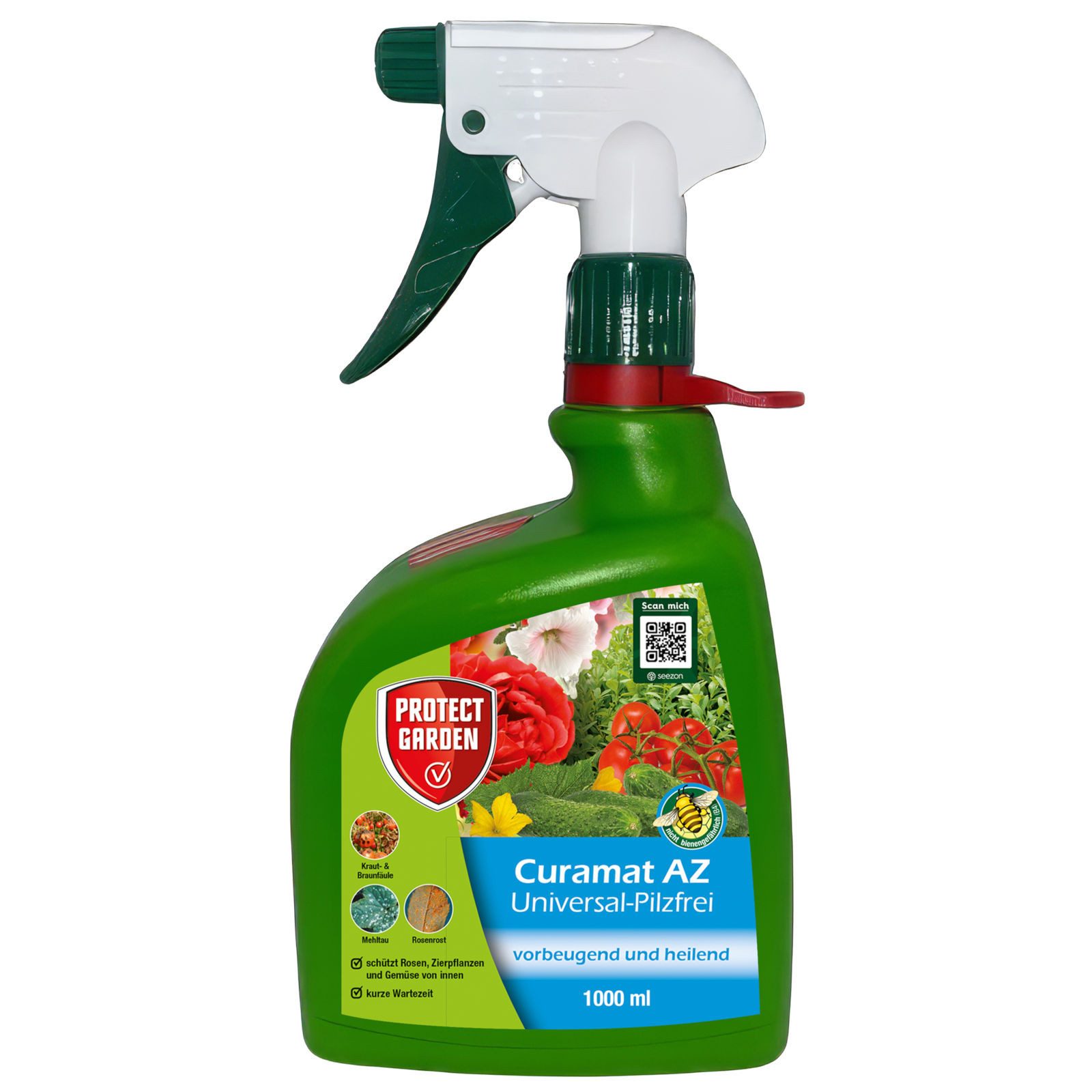 Protect Garden Pflanzen-Pilzfrei Curamat AZ Universal-Pilzfrei, 1 Liter