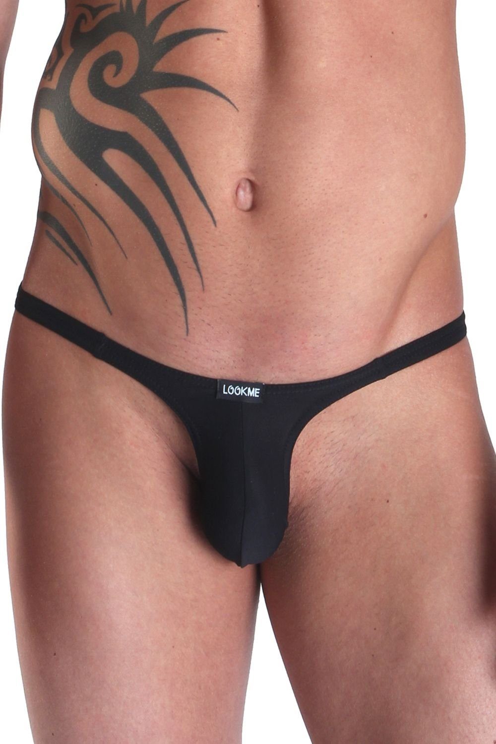 LOOK ME String Herren-String in schwarz - S
