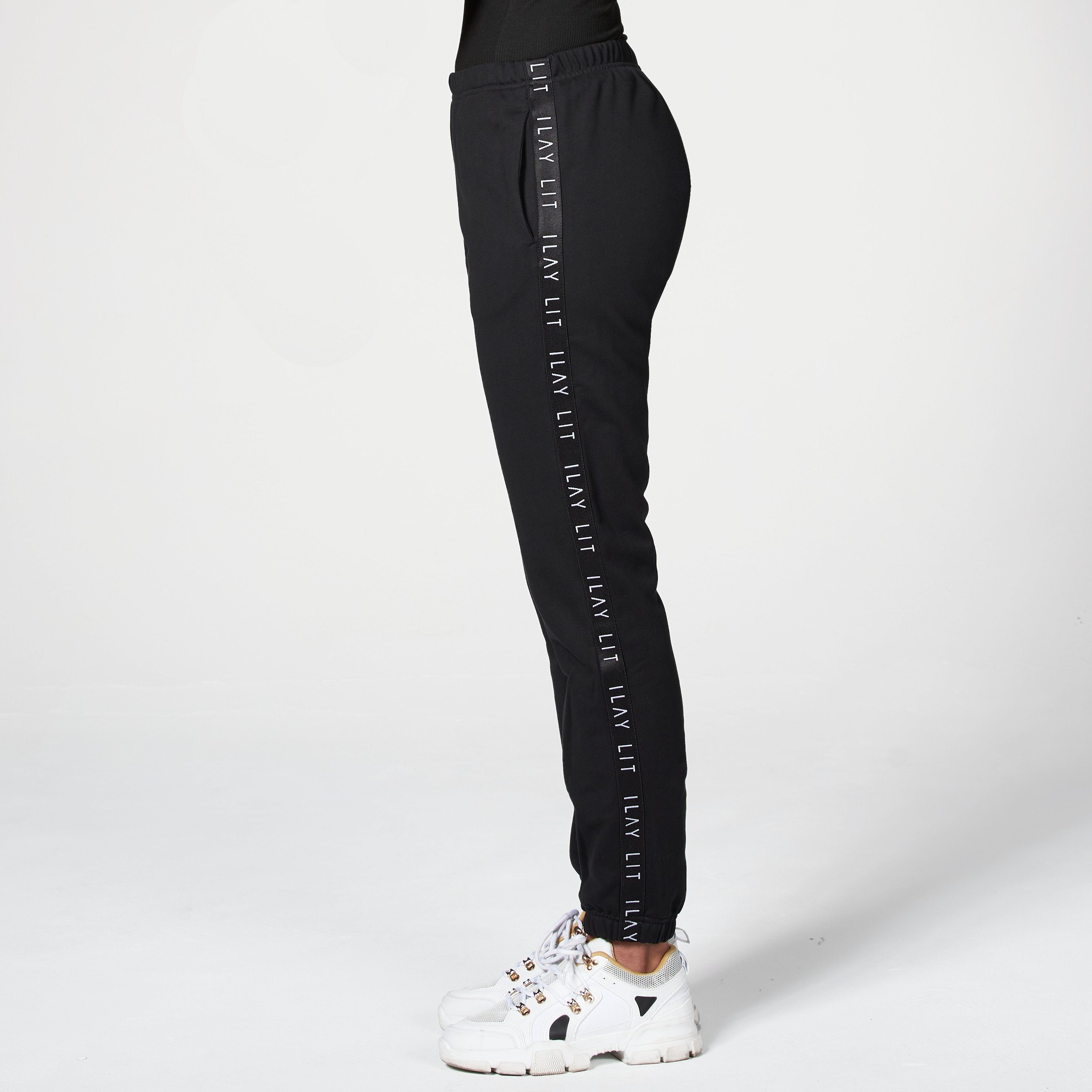 Jogginghose Jogger Pants- Holy- Black- Streetwear