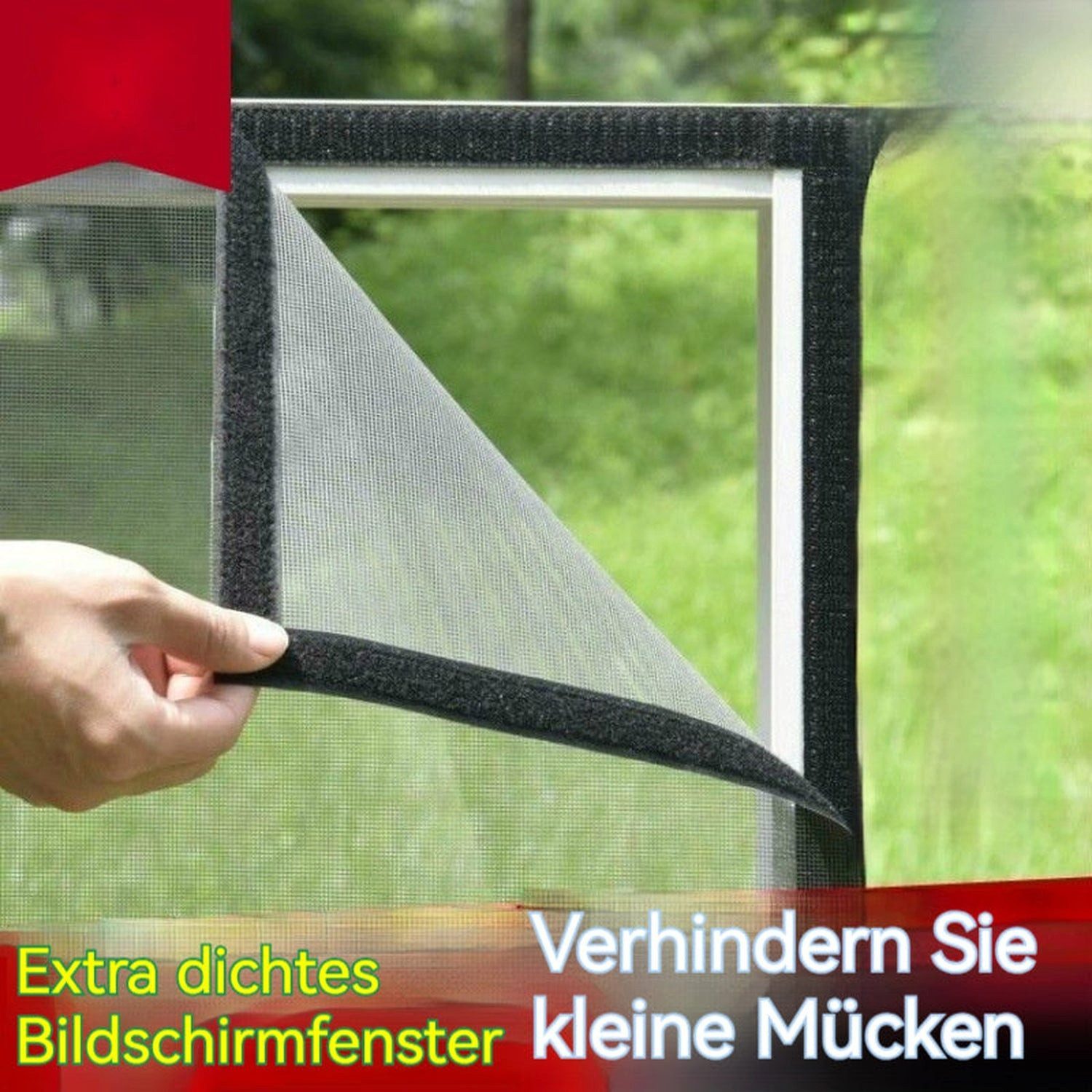 AUKUU Insektenschutz-Vorhang Hochwertiges unsichtbares Insektenschutznetz f günstig online kaufen
