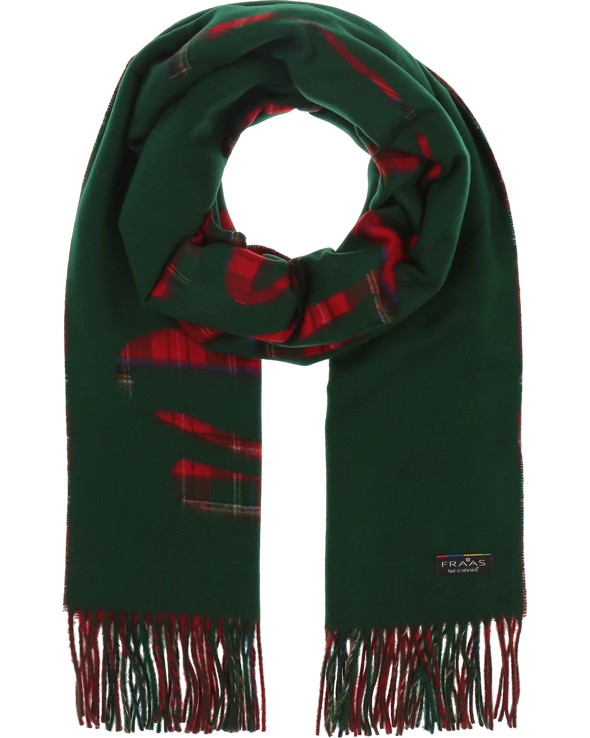 Fraas Modeschal Cashmink® Schal, (mit Fransen), Co2 neutral