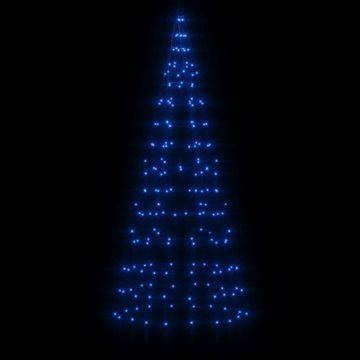 vidaXL Christbaumschmuck LED-Weihnachtsbaum für Fahnenmast 200 LEDs Blau 180 cm (1-tlg)