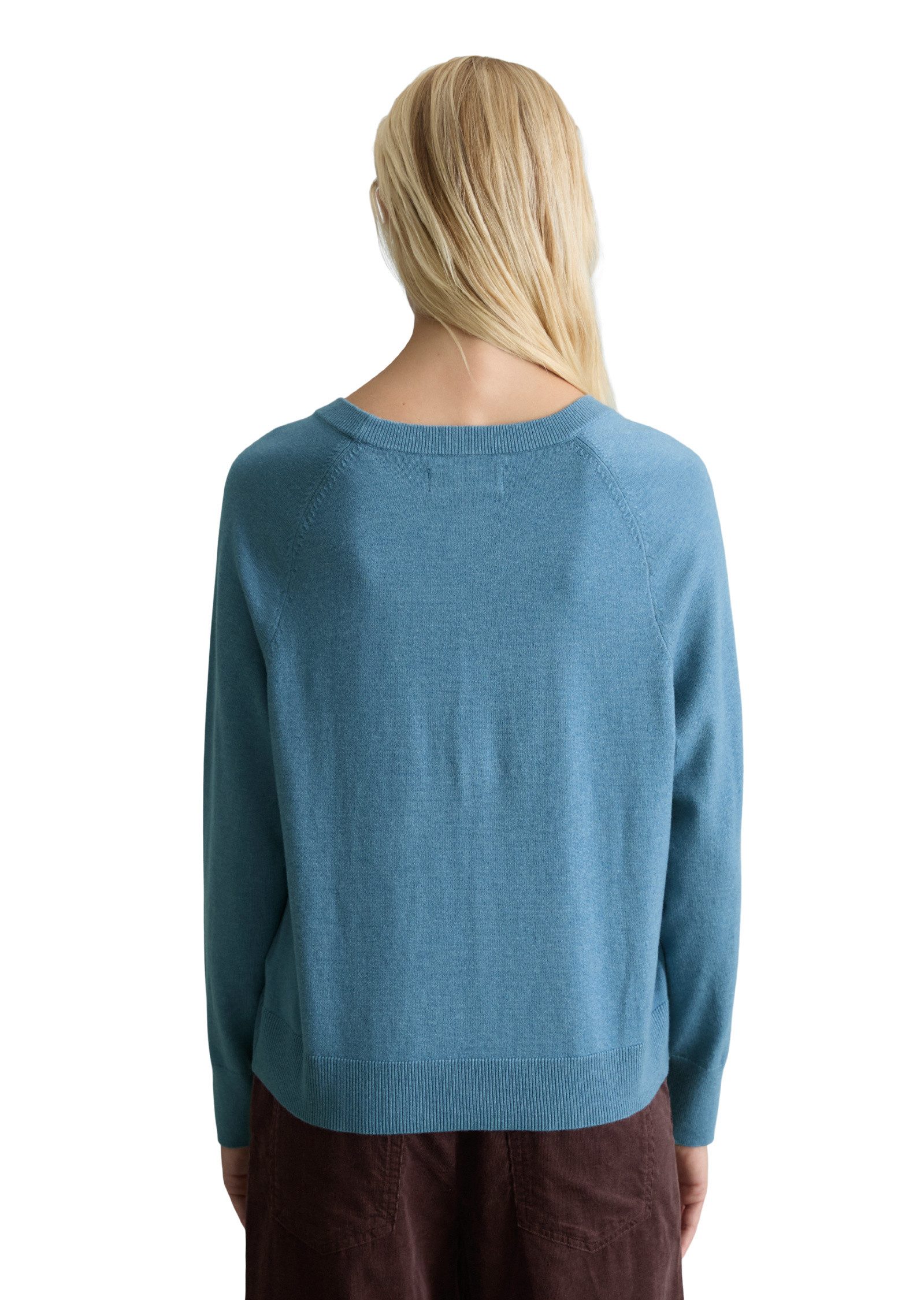 Marc O'Polo DENIM Strickpullover aus Soft Cotton Stretch